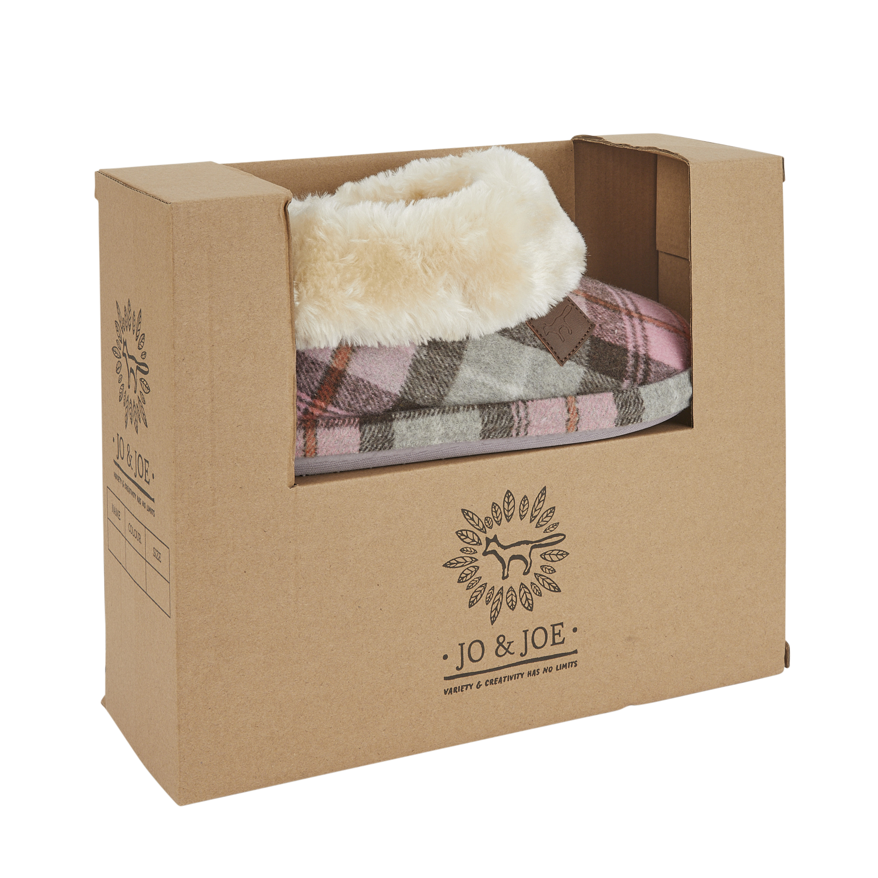 Quinn | Tartan Bootee Slippers