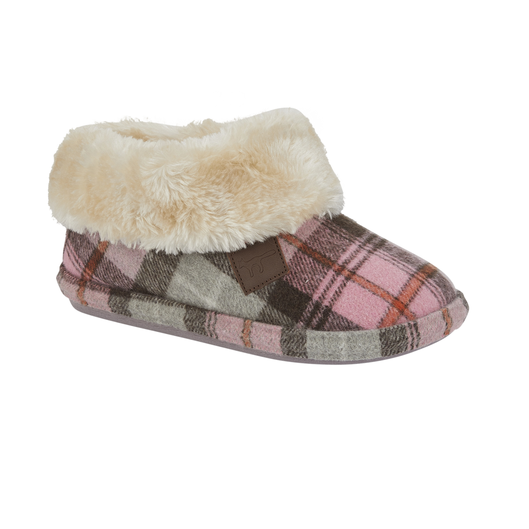 Quinn | Tartan Bootee Slippers