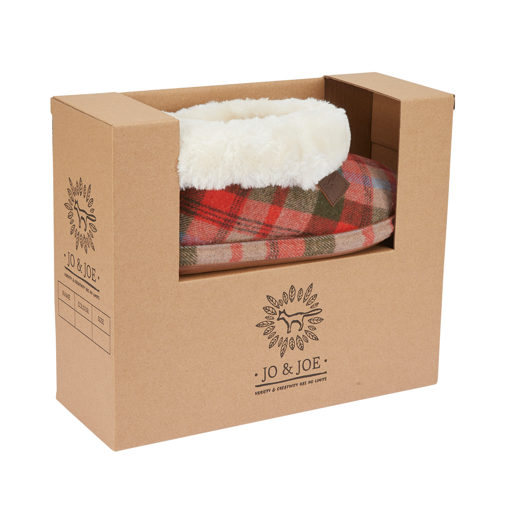 Quinn | Tartan Bootee Slippers