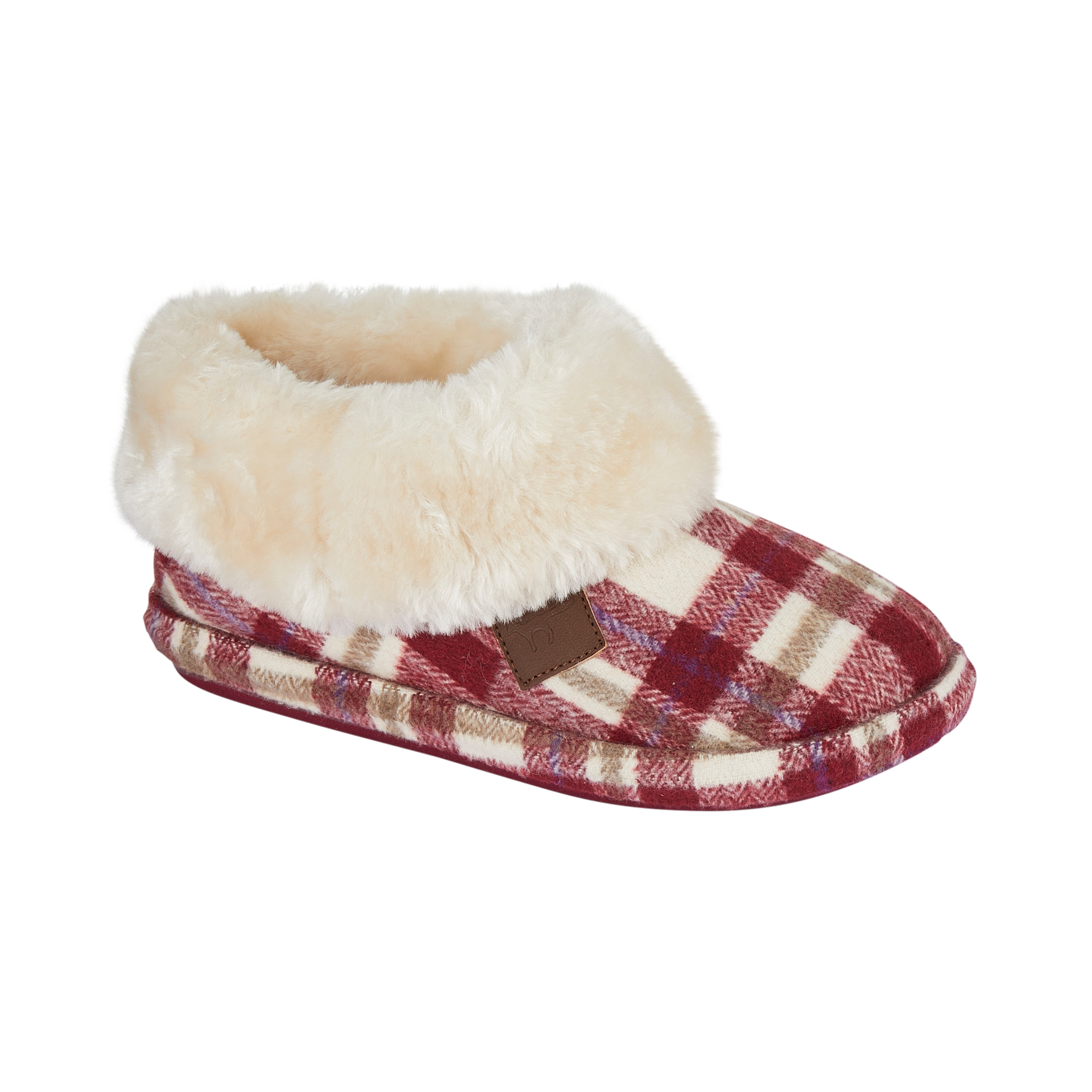 Quinn | Tartan Bootee Slippers