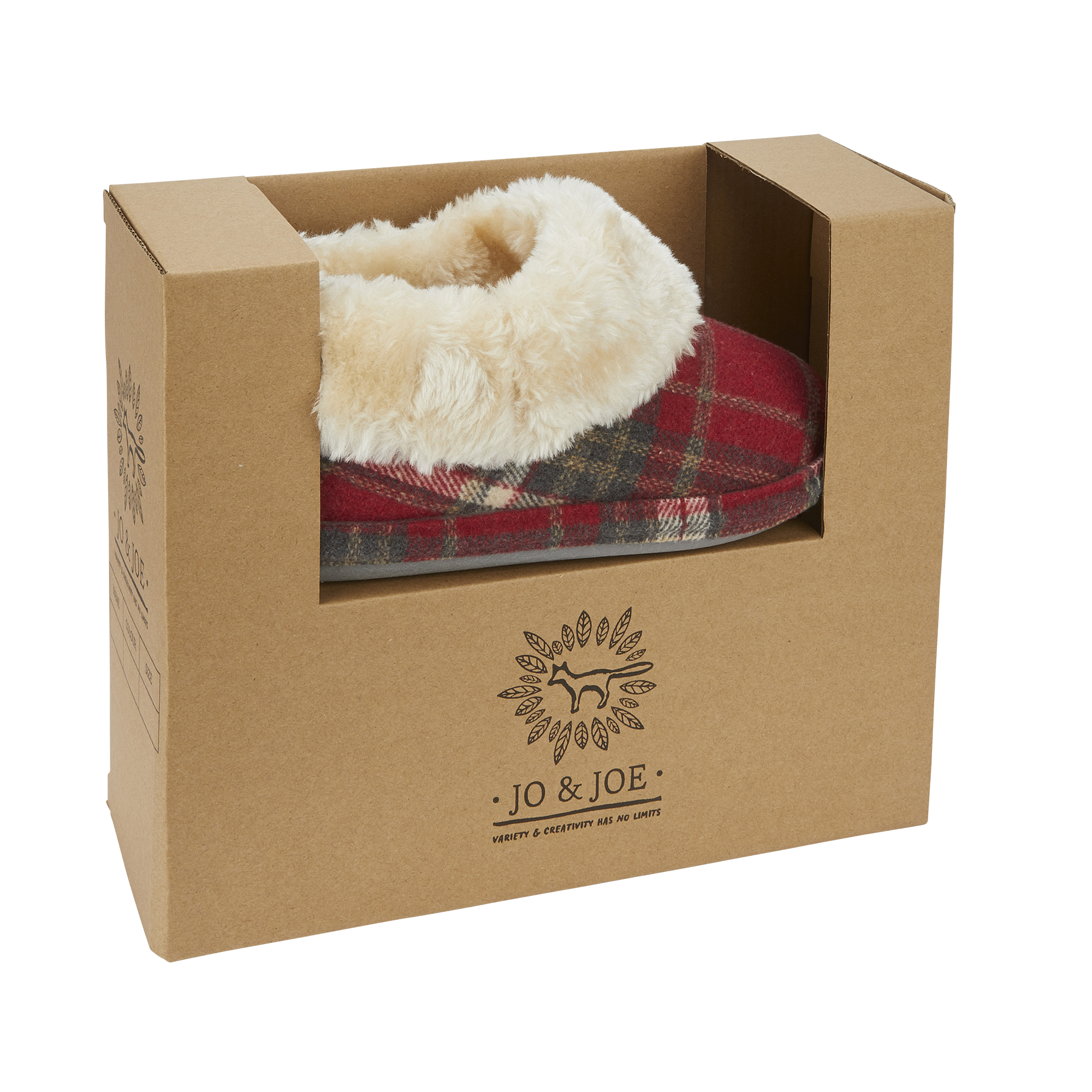 Quinn | Tartan Bootee Slippers