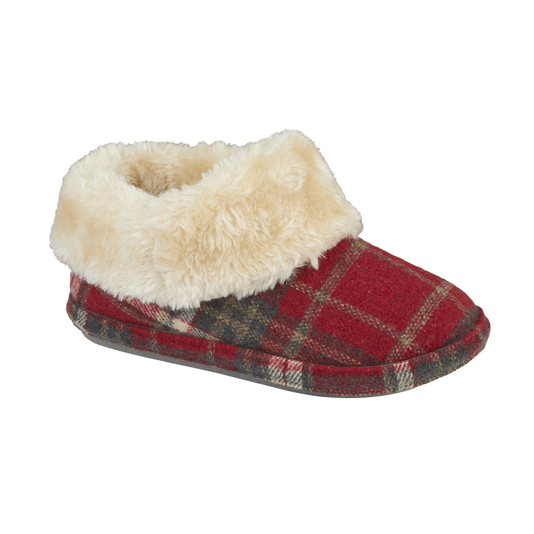 Quinn | Tartan Bootee Slippers