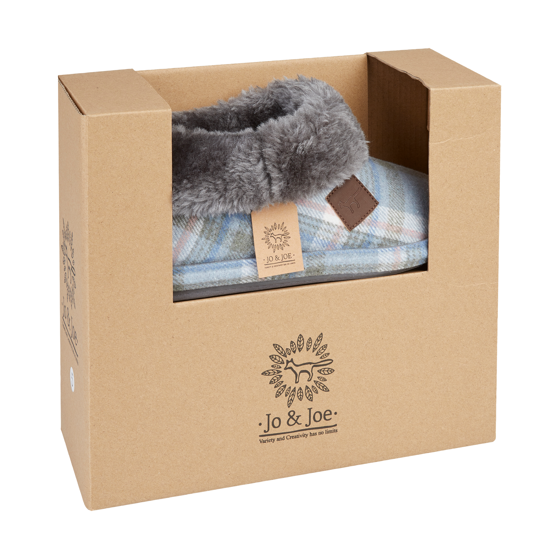 Quinn | Tartan Bootee Slippers