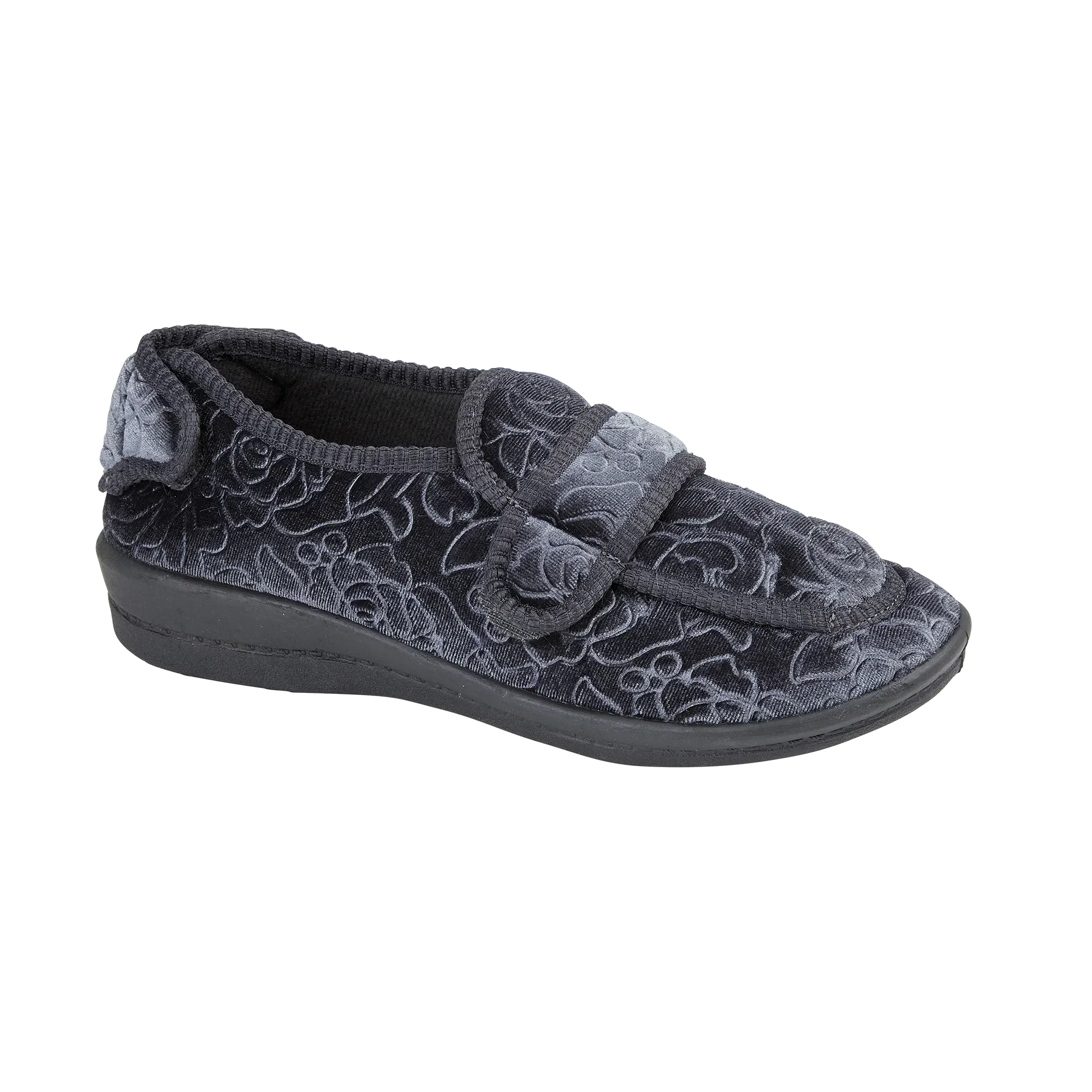 Junie | Velour Slippers