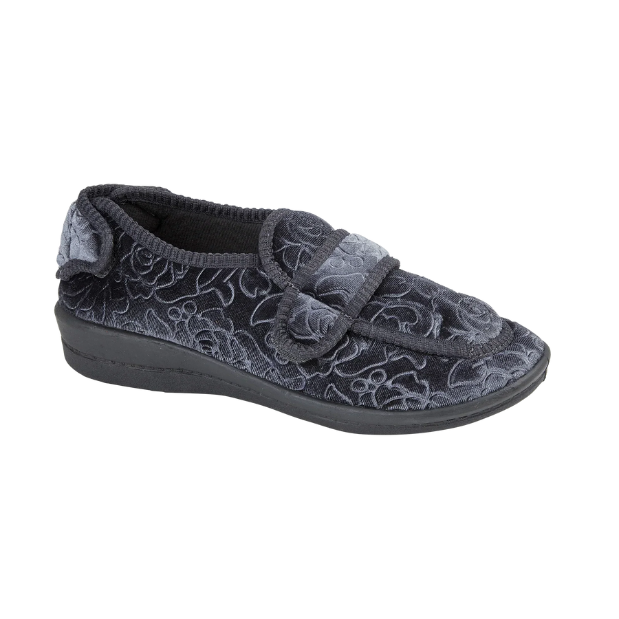 Junie | Velour Slippers