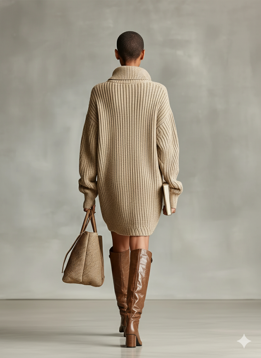 Polly | Camel Elegant Button