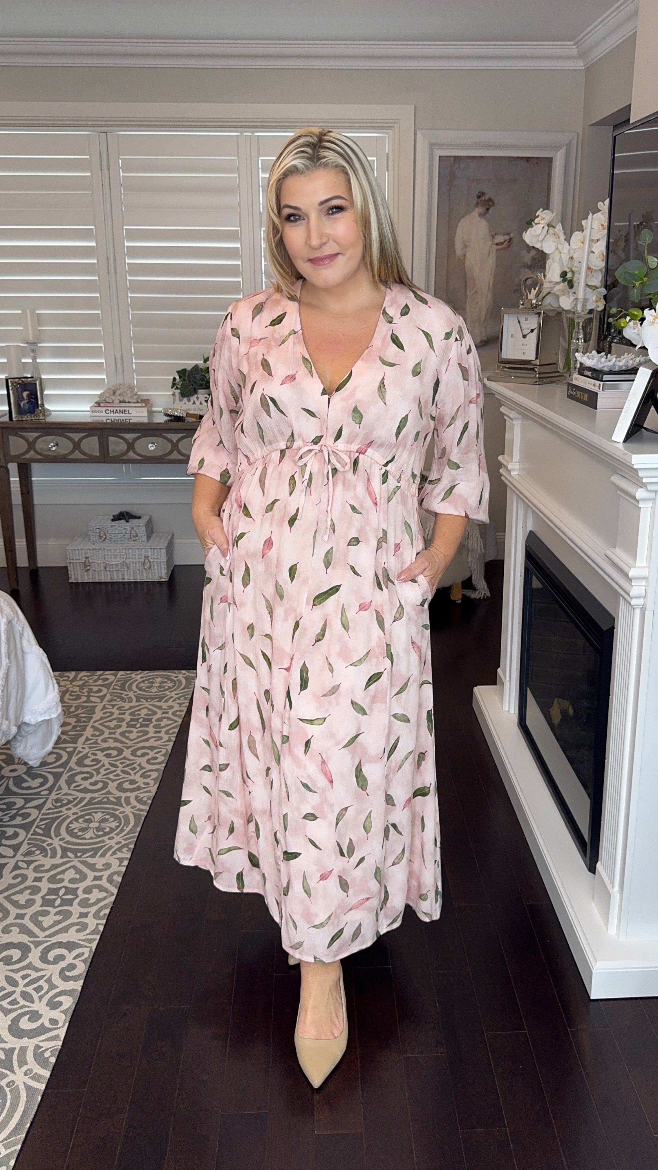 Beatrice | Charlotte Wrap Midi Dress