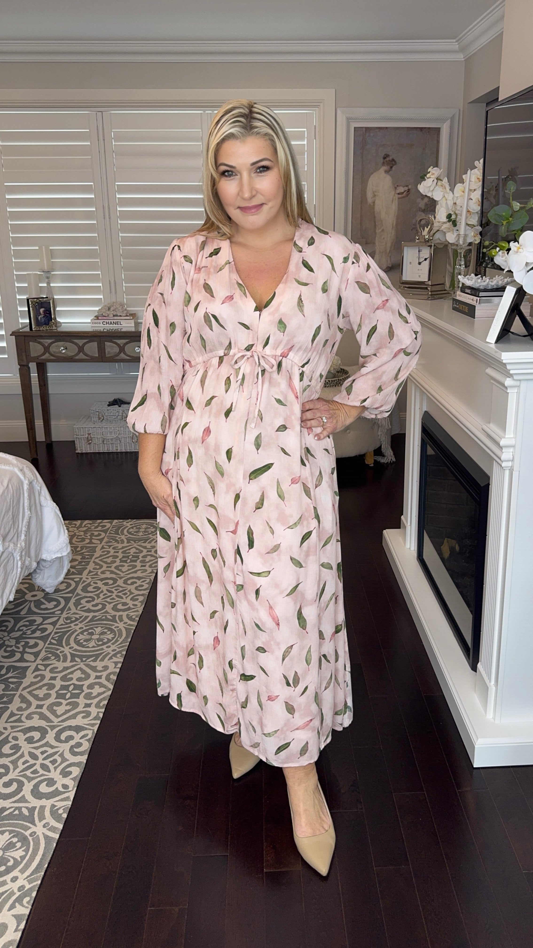 Beatrice | Charlotte Wrap Midi Dress