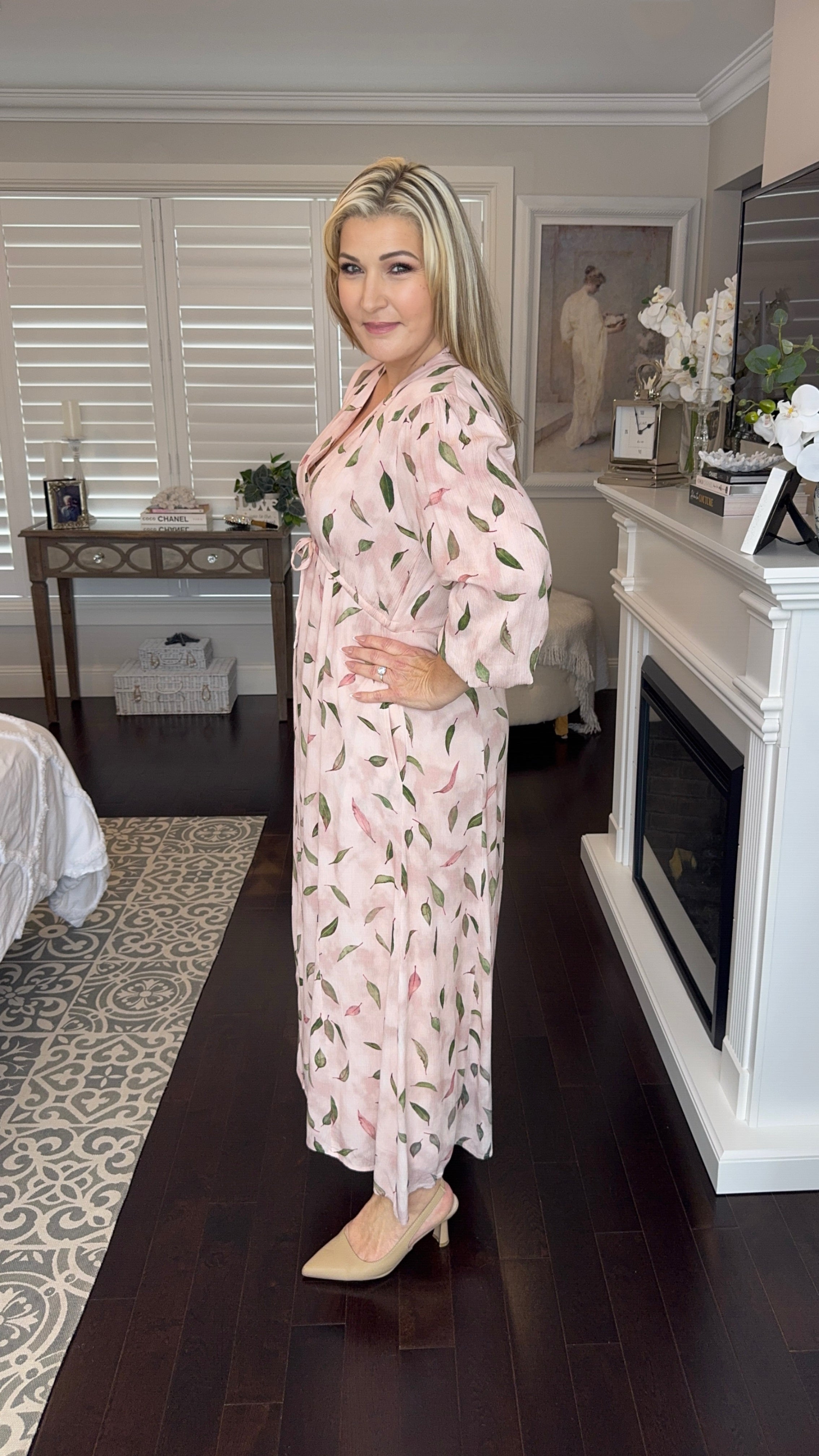 Beatrice | Charlotte Wrap Midi Dress