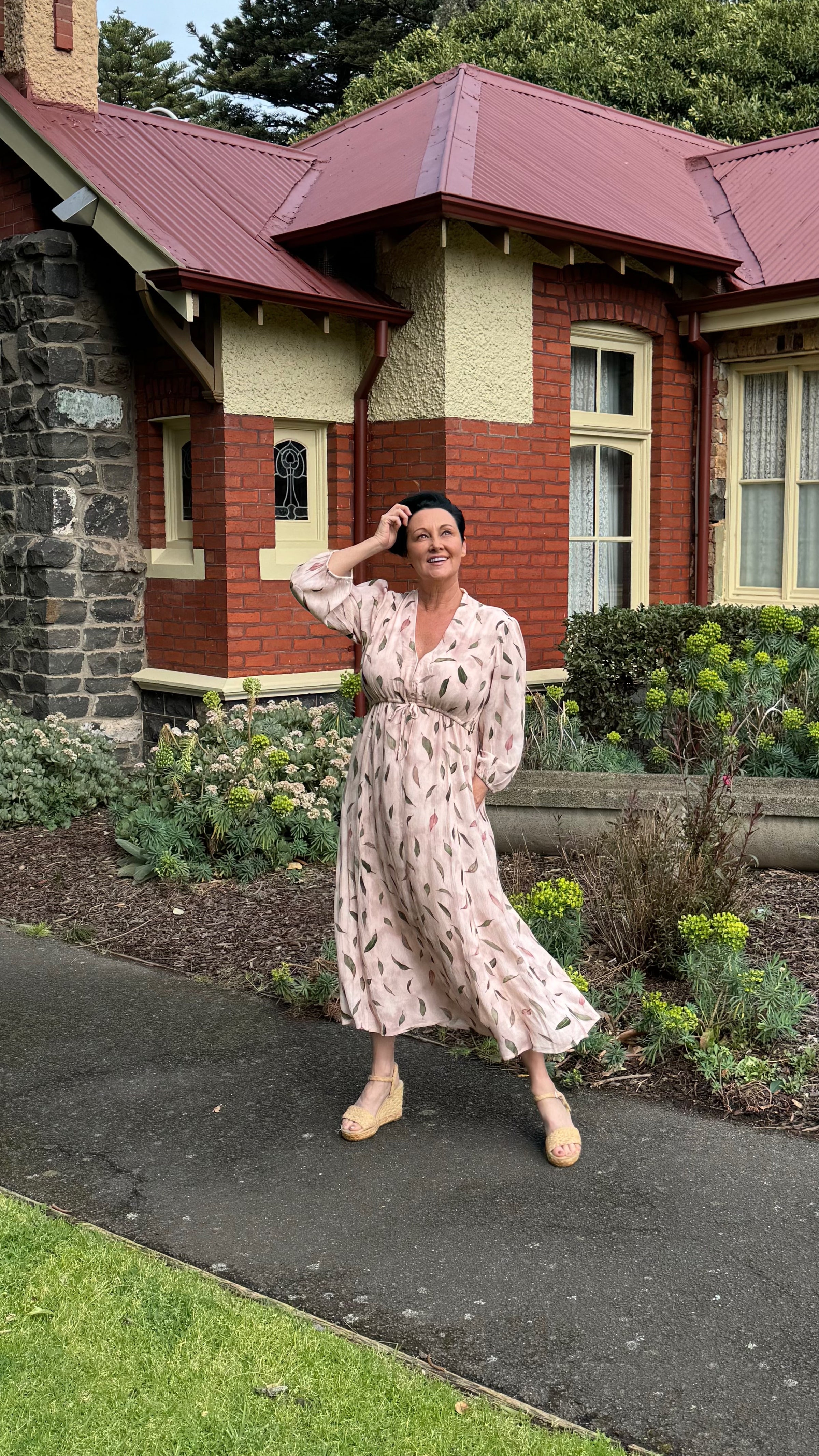 Beatrice | Charlotte Wrap Midi Dress