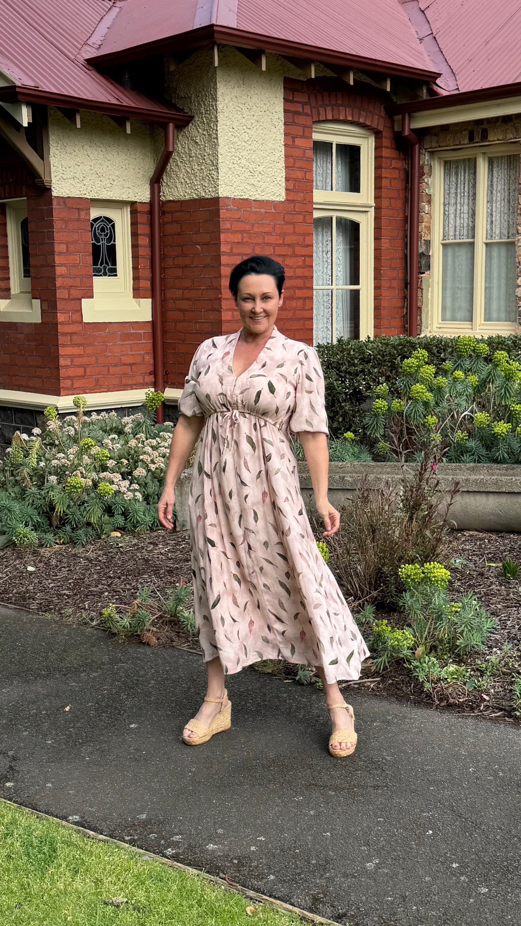 Beatrice | Charlotte Wrap Midi Dress