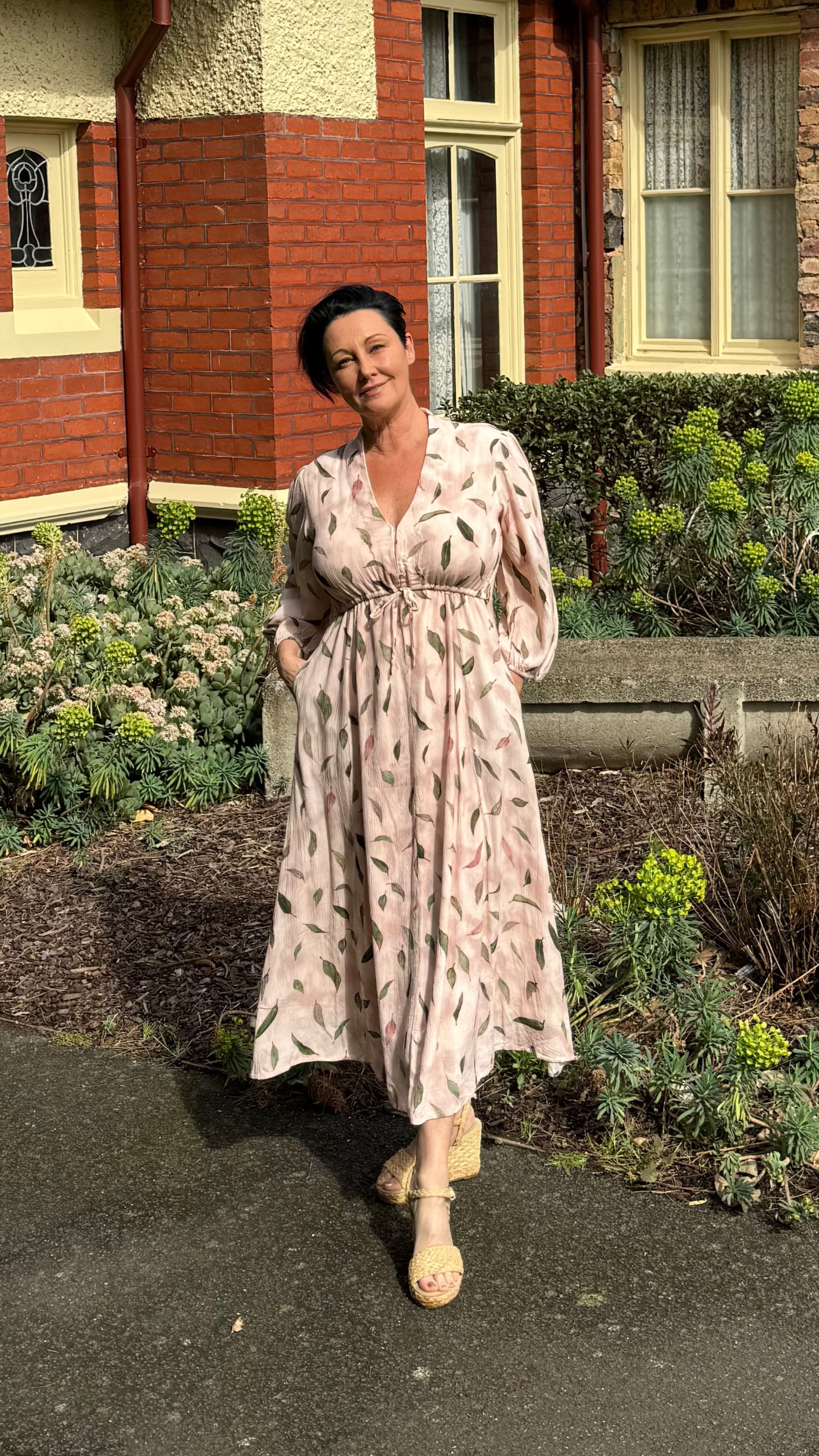 Beatrice | Charlotte Wrap Midi Dress