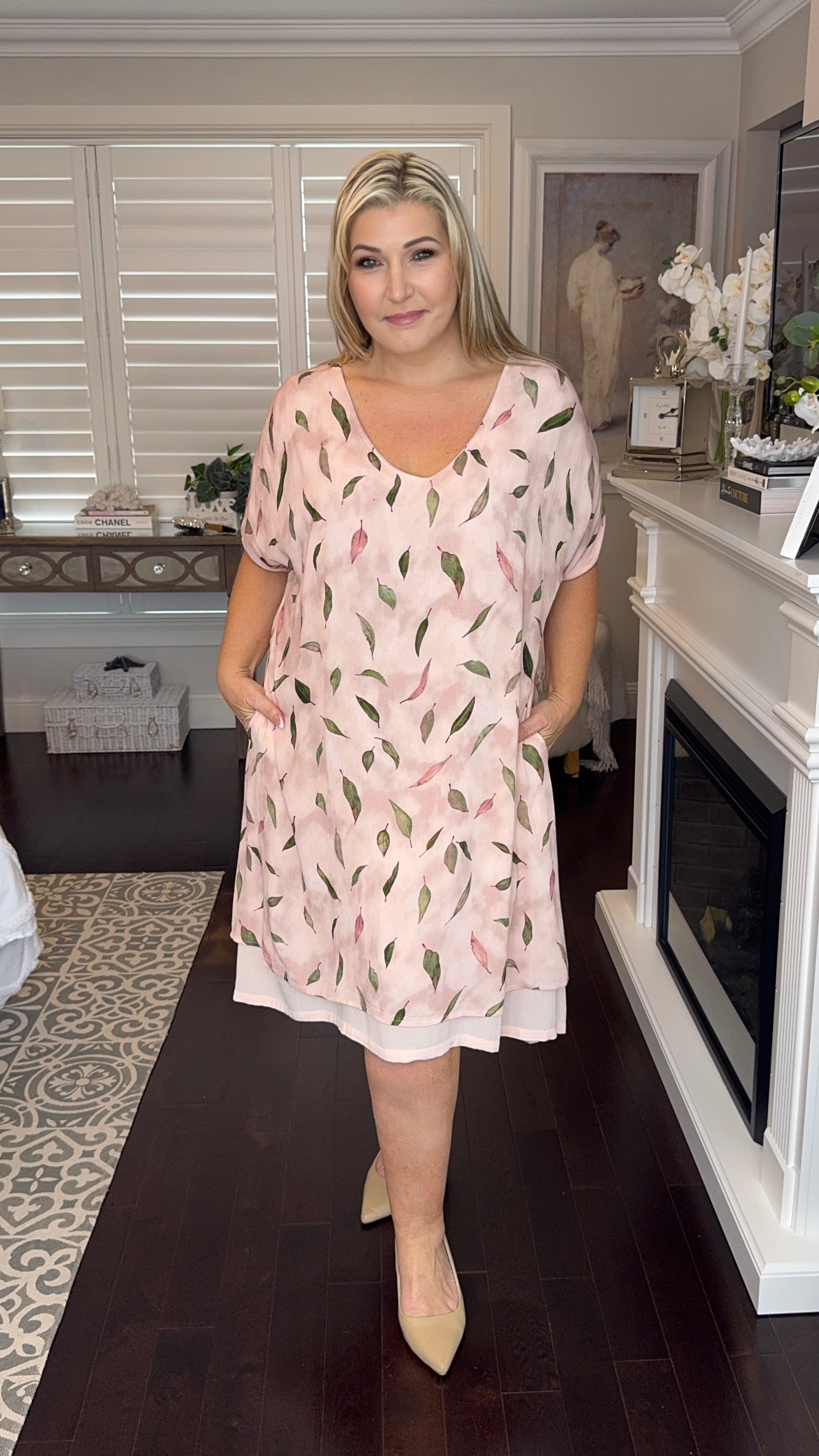 Diana | Penelope Flowy Midi Dress
