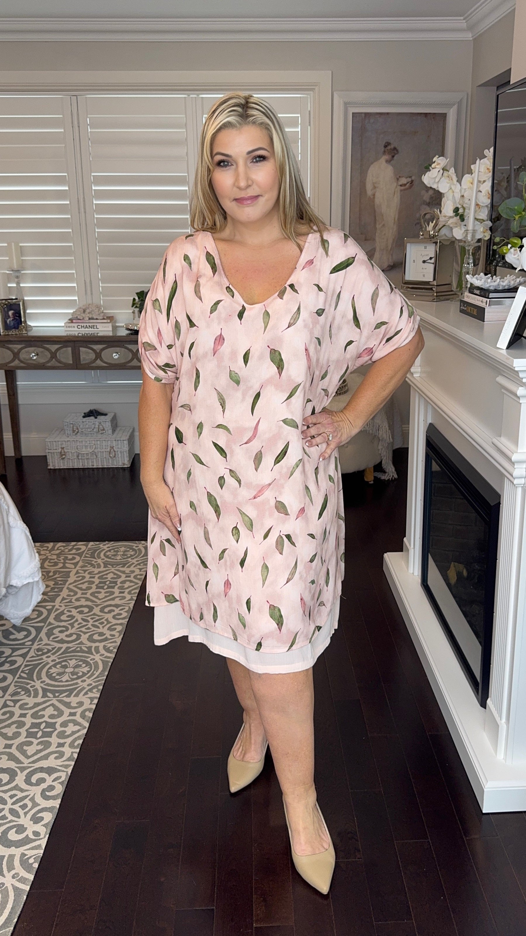 Diana | Penelope Flowy Midi Dress