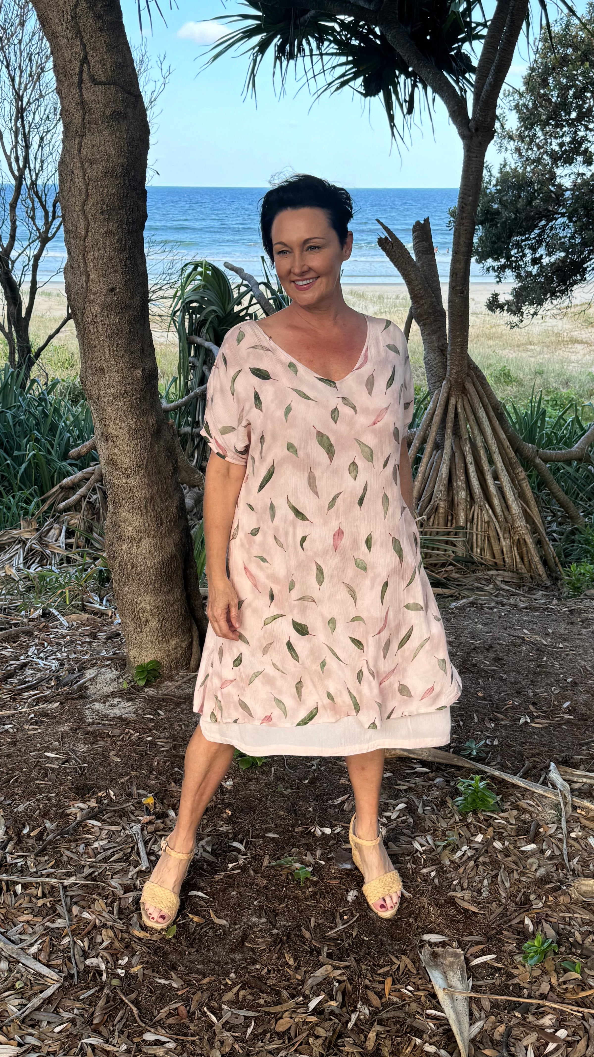 Diana | Penelope Flowy Midi Dress