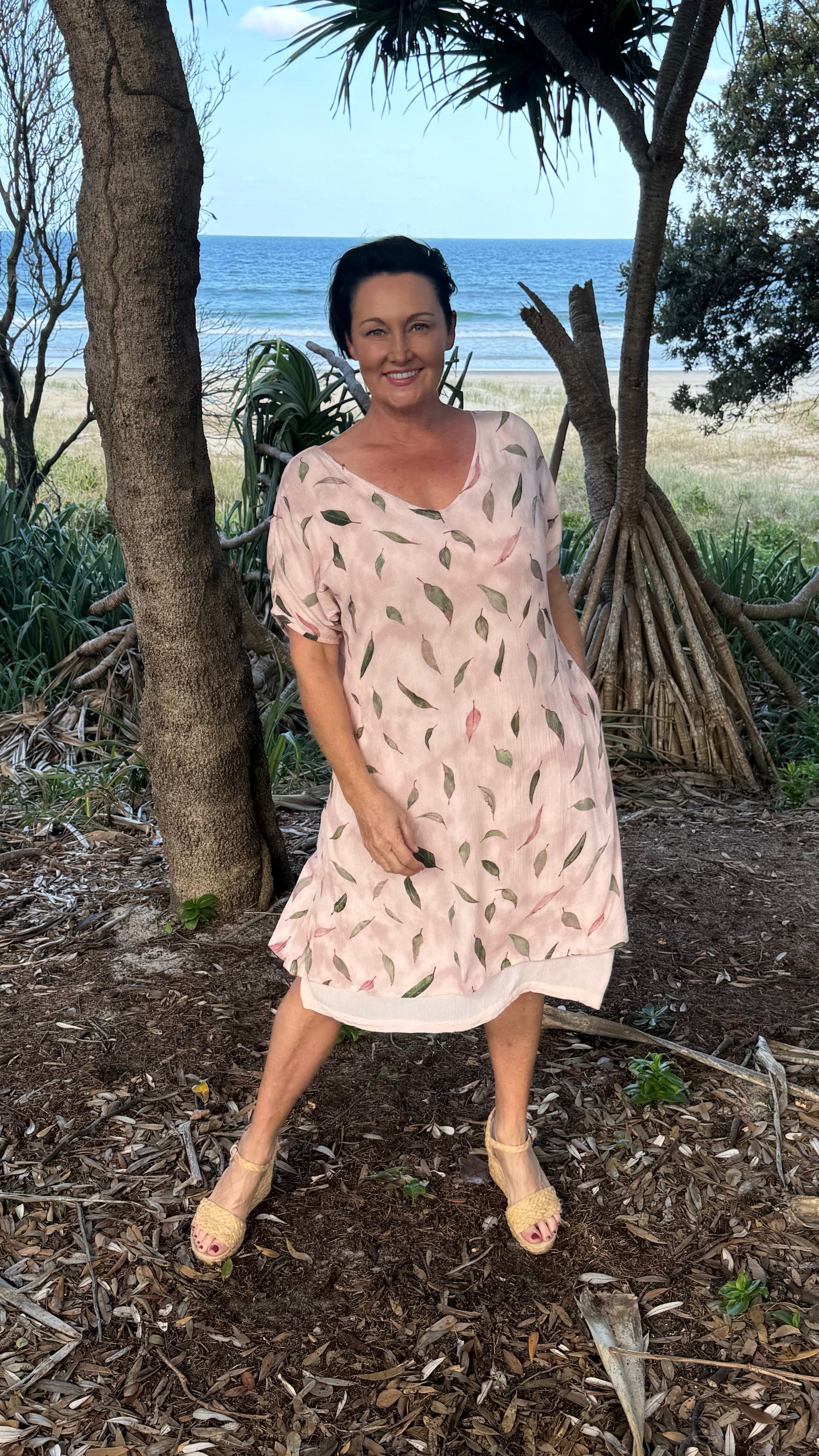 Diana | Penelope Flowy Midi Dress