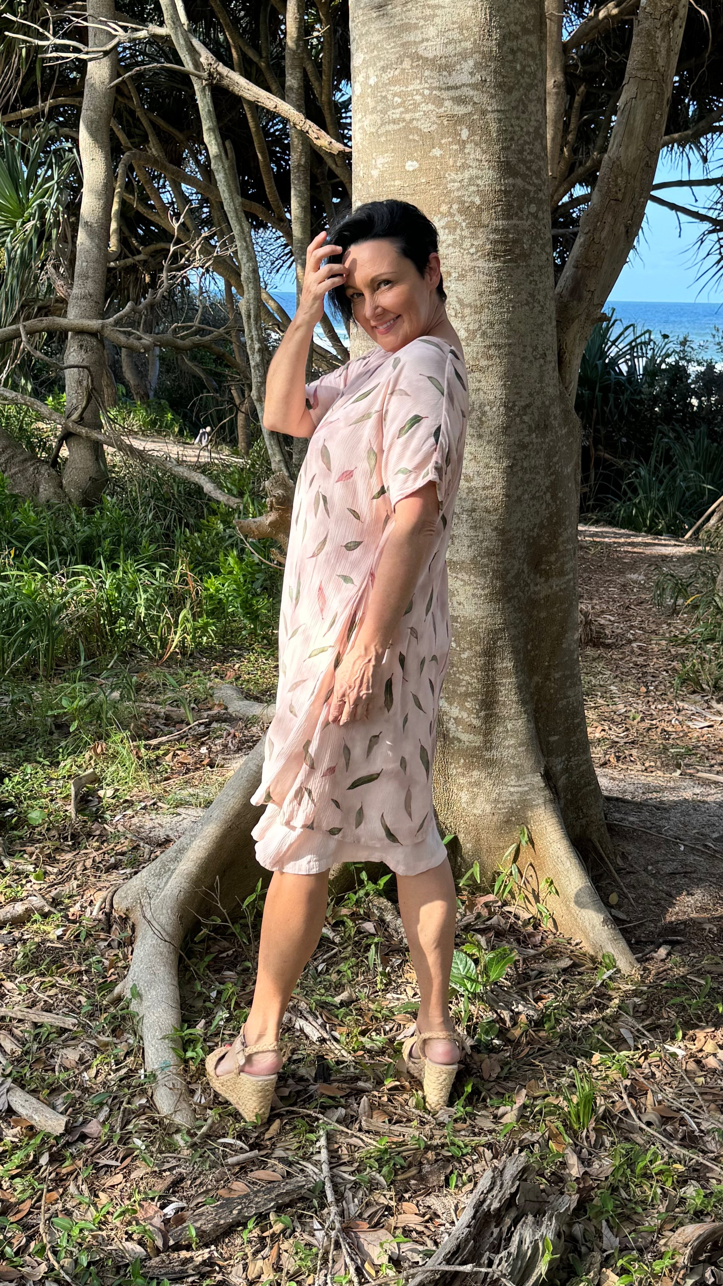 Diana | Penelope Flowy Midi Dress