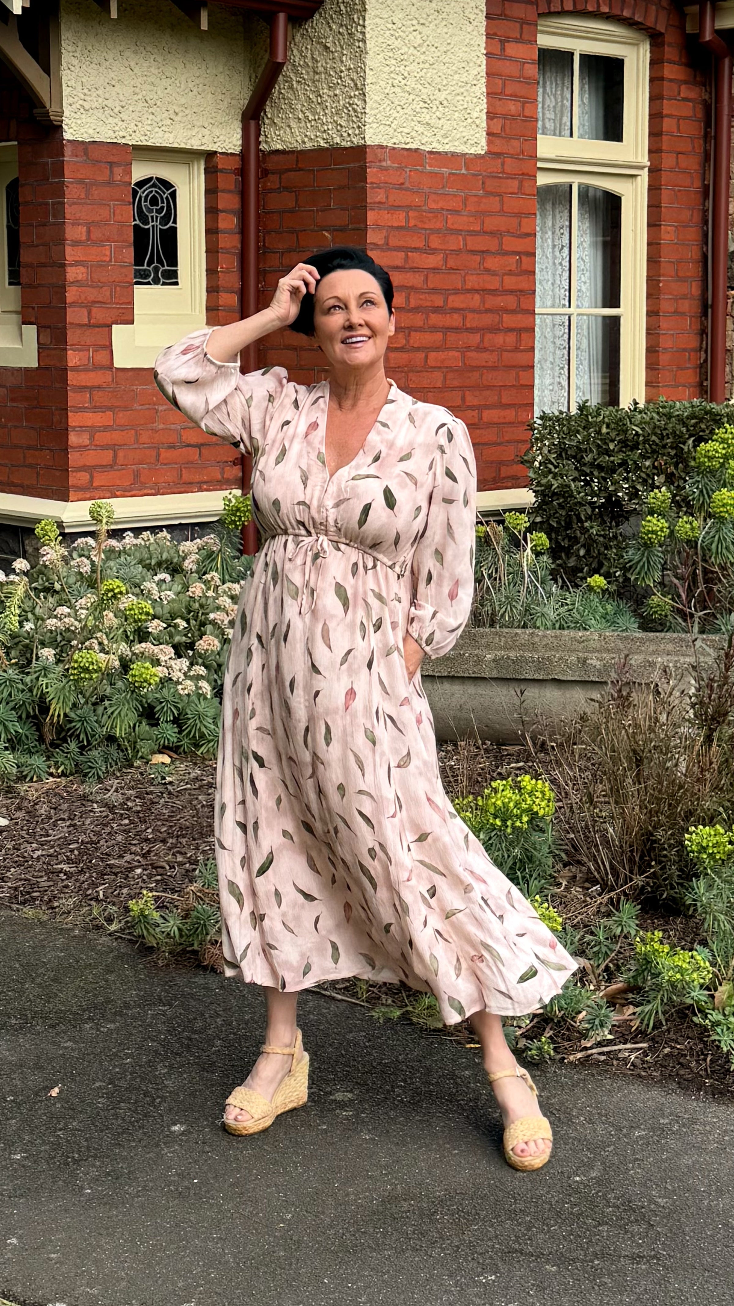 Beatrice | Charlotte Wrap Midi Dress