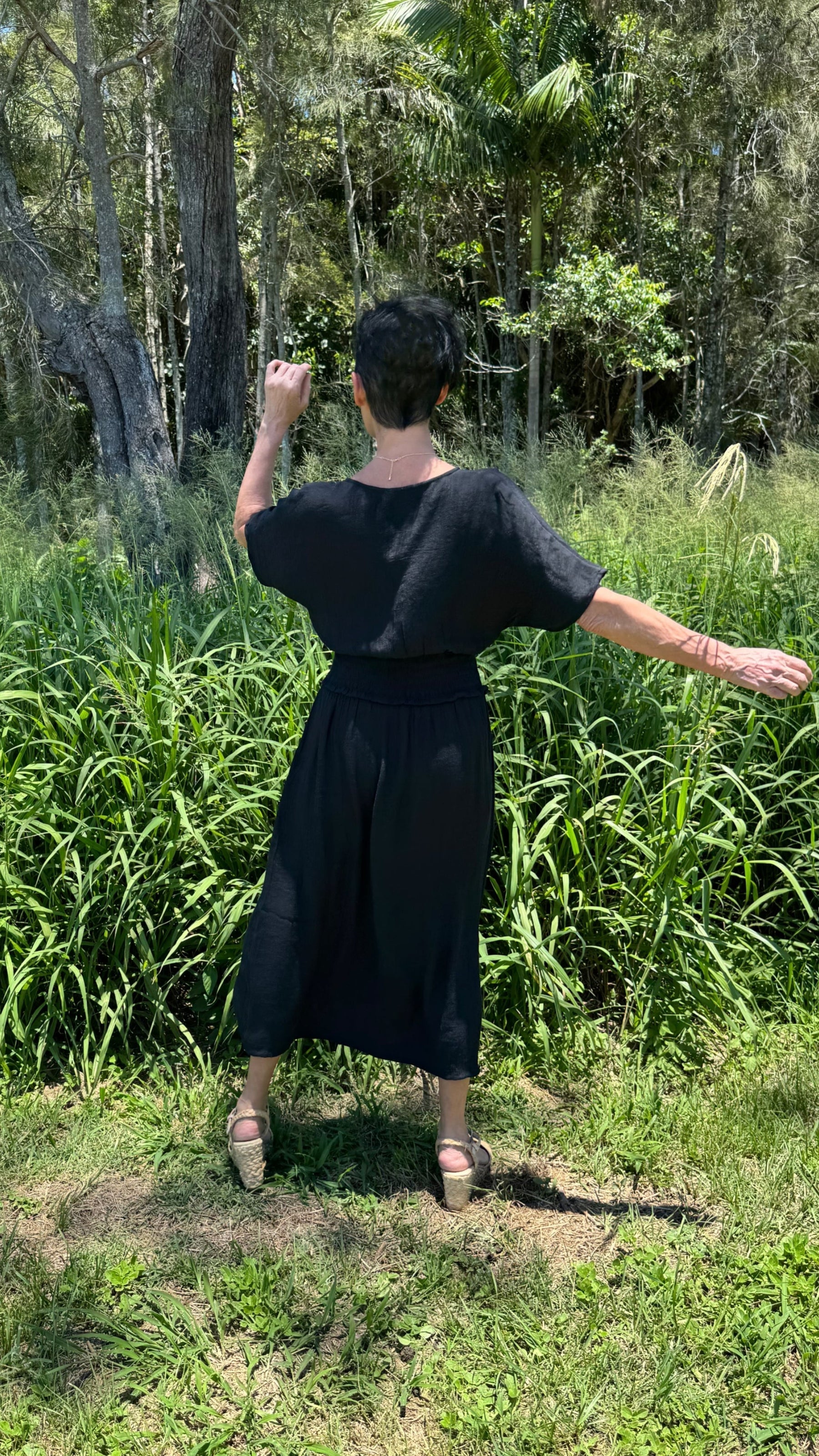 Nora | Poppy Bamboo Midi Dress