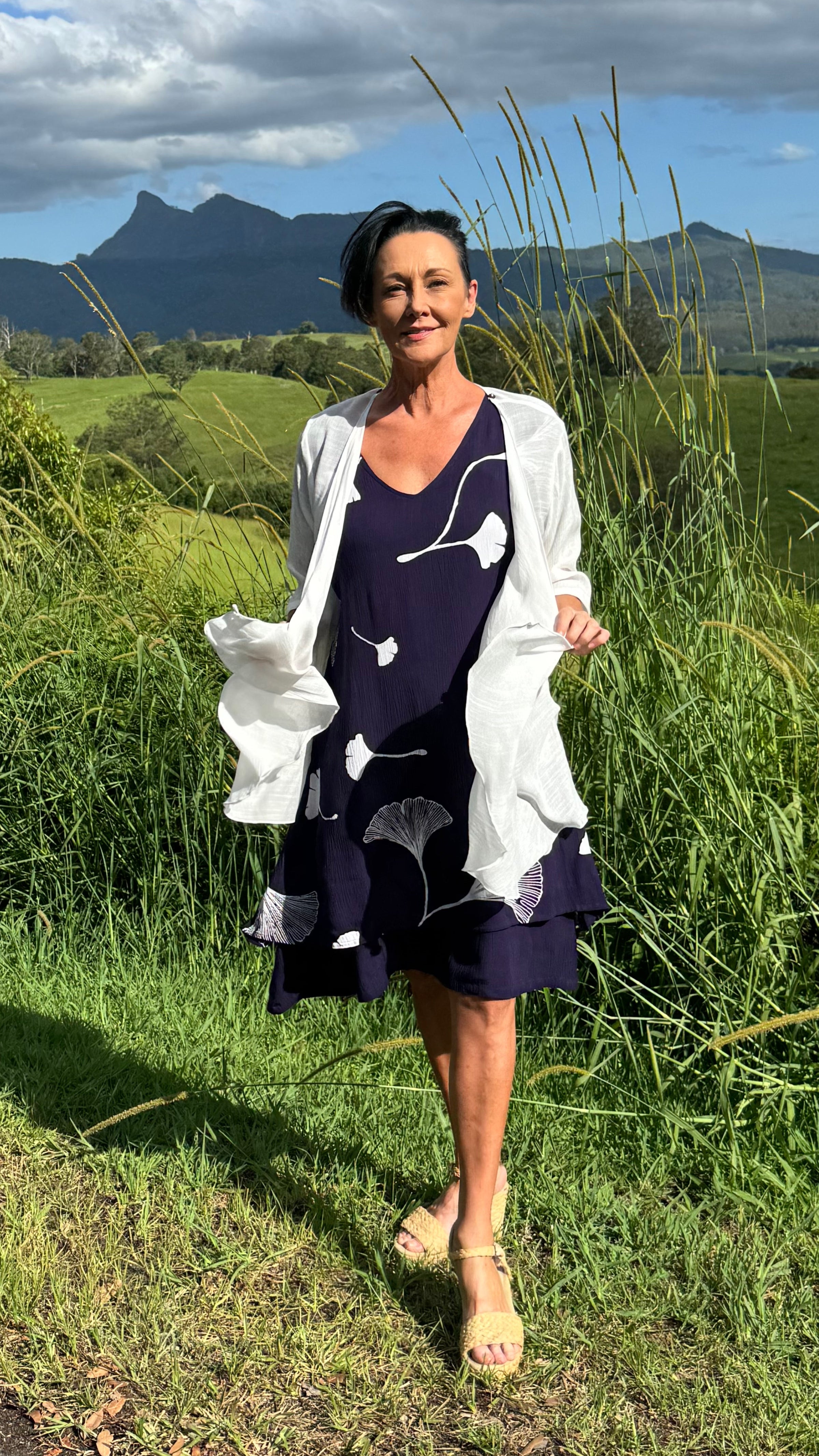 Eleanor | Penelope Garden Midi Dress