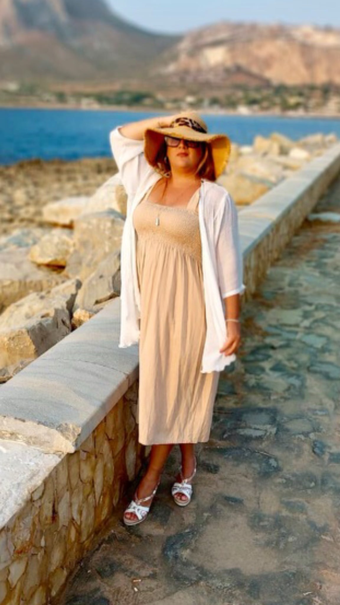 Blythe | Linen 2-in-1 Maxi Dress