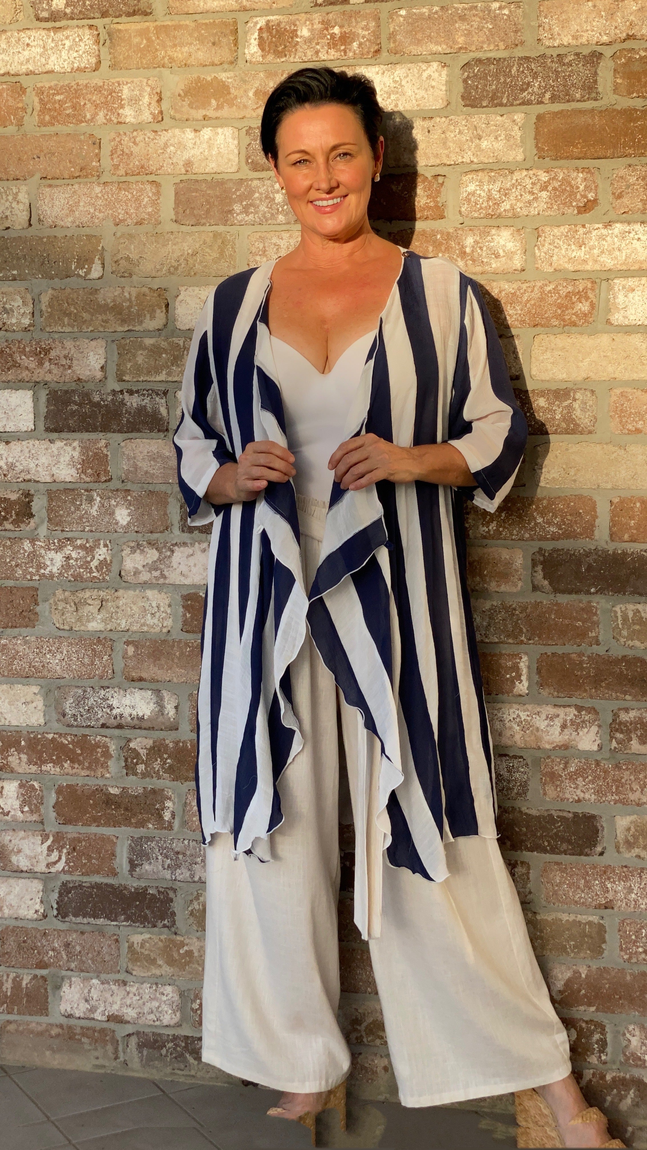 Imogen | Infinity Long Jacket Top