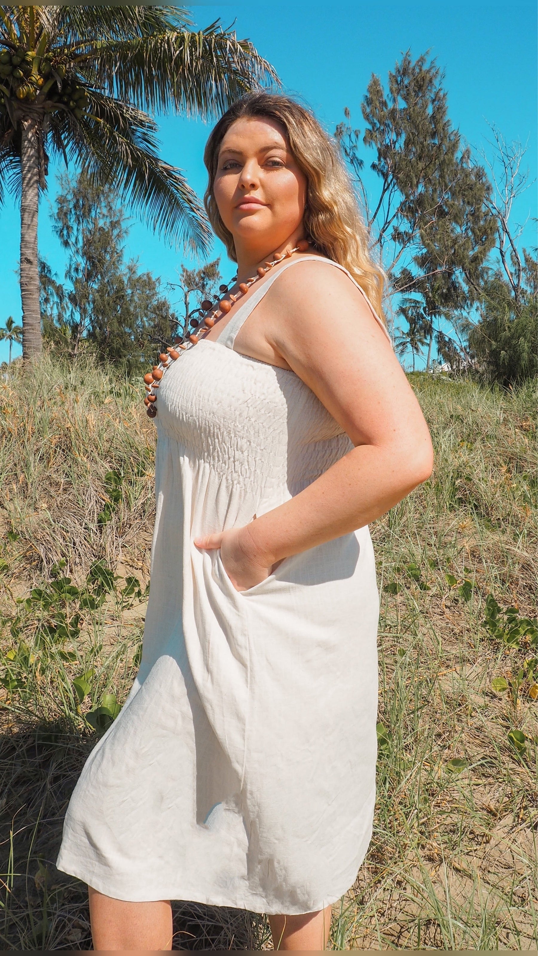 Cora | Linen 2-in-1 Relaxed Dress