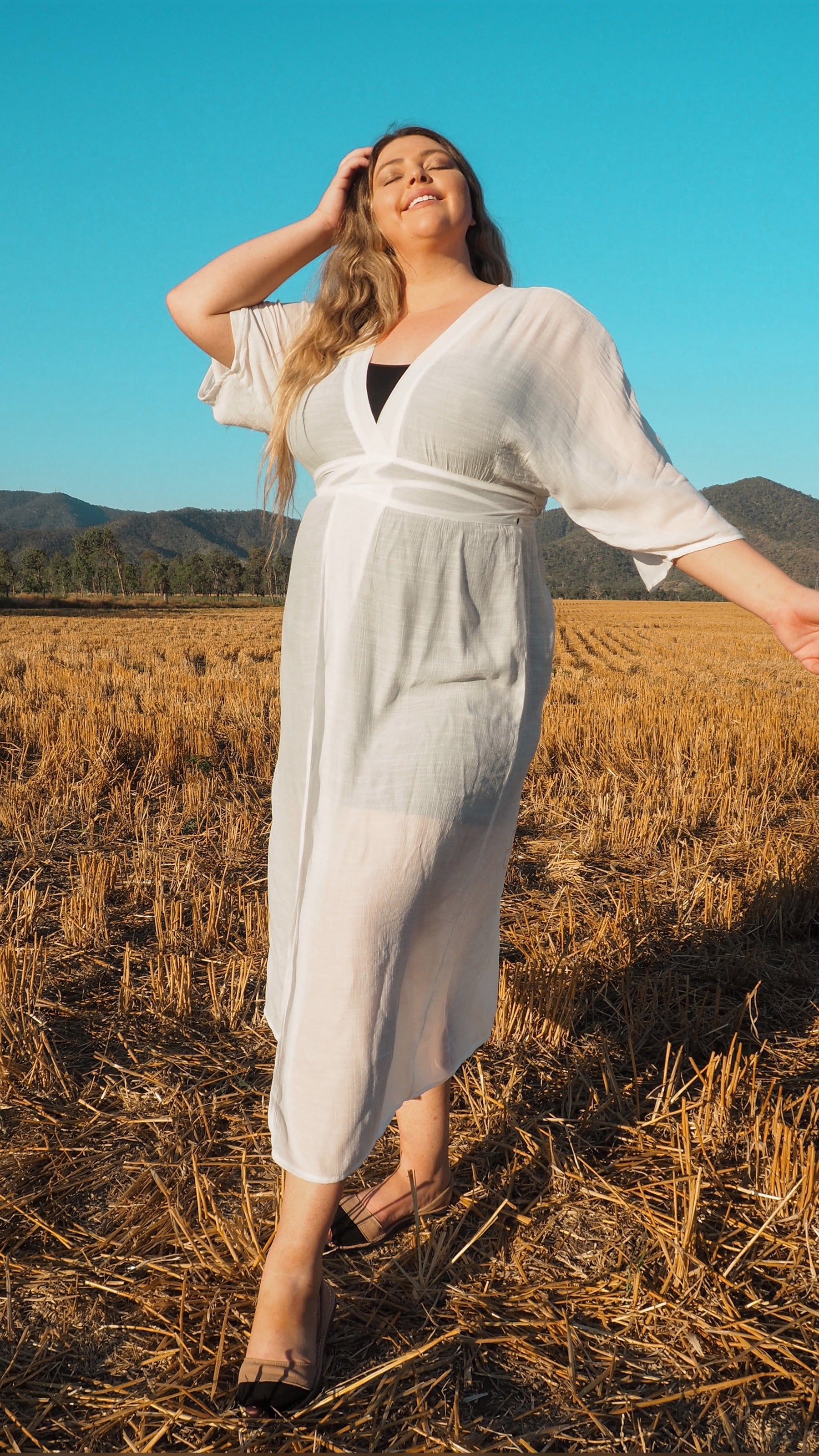 Iris | Goddess Flowy Maxi Dress
