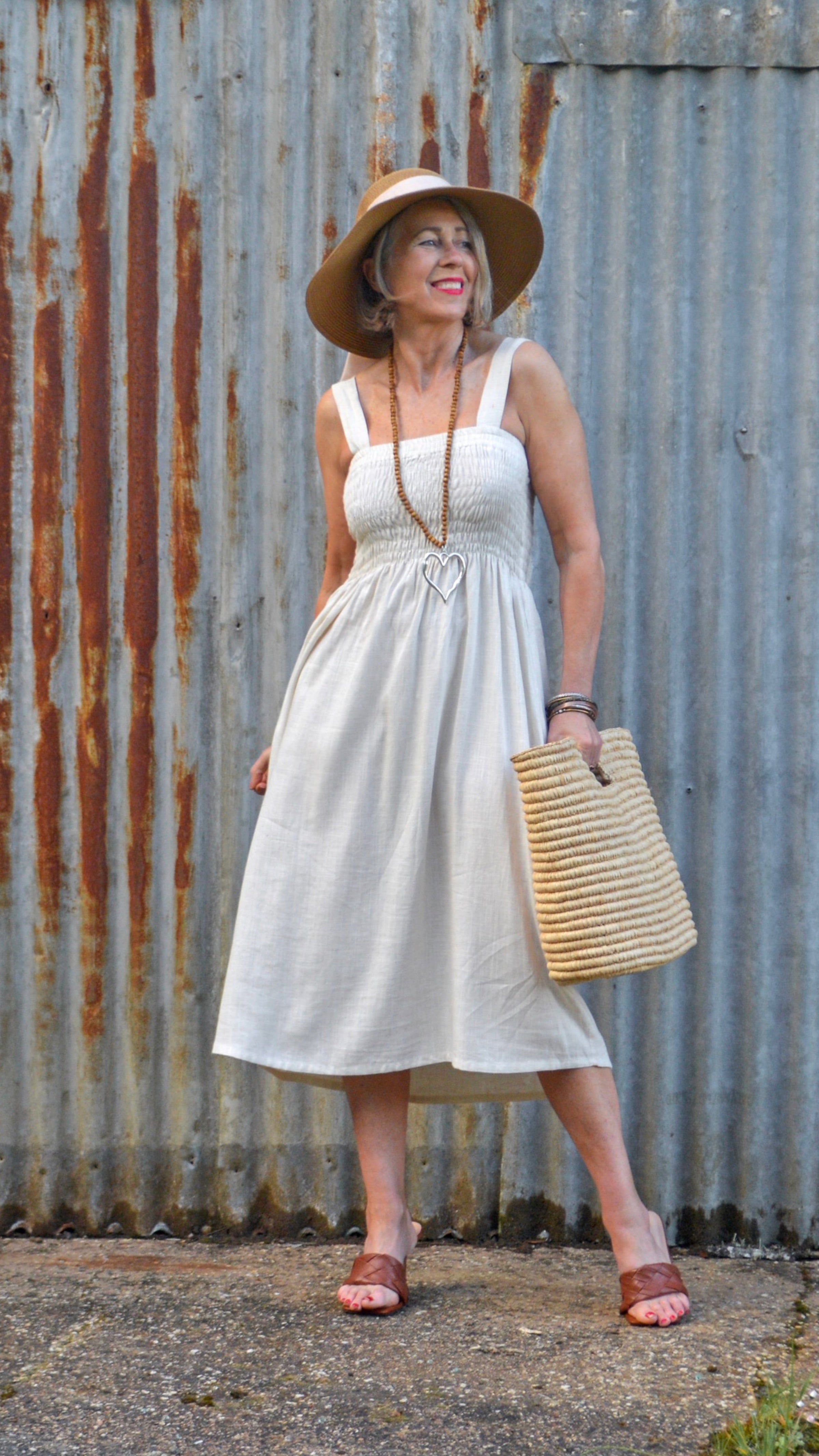Cora | Linen 2-in-1 Relaxed Dress