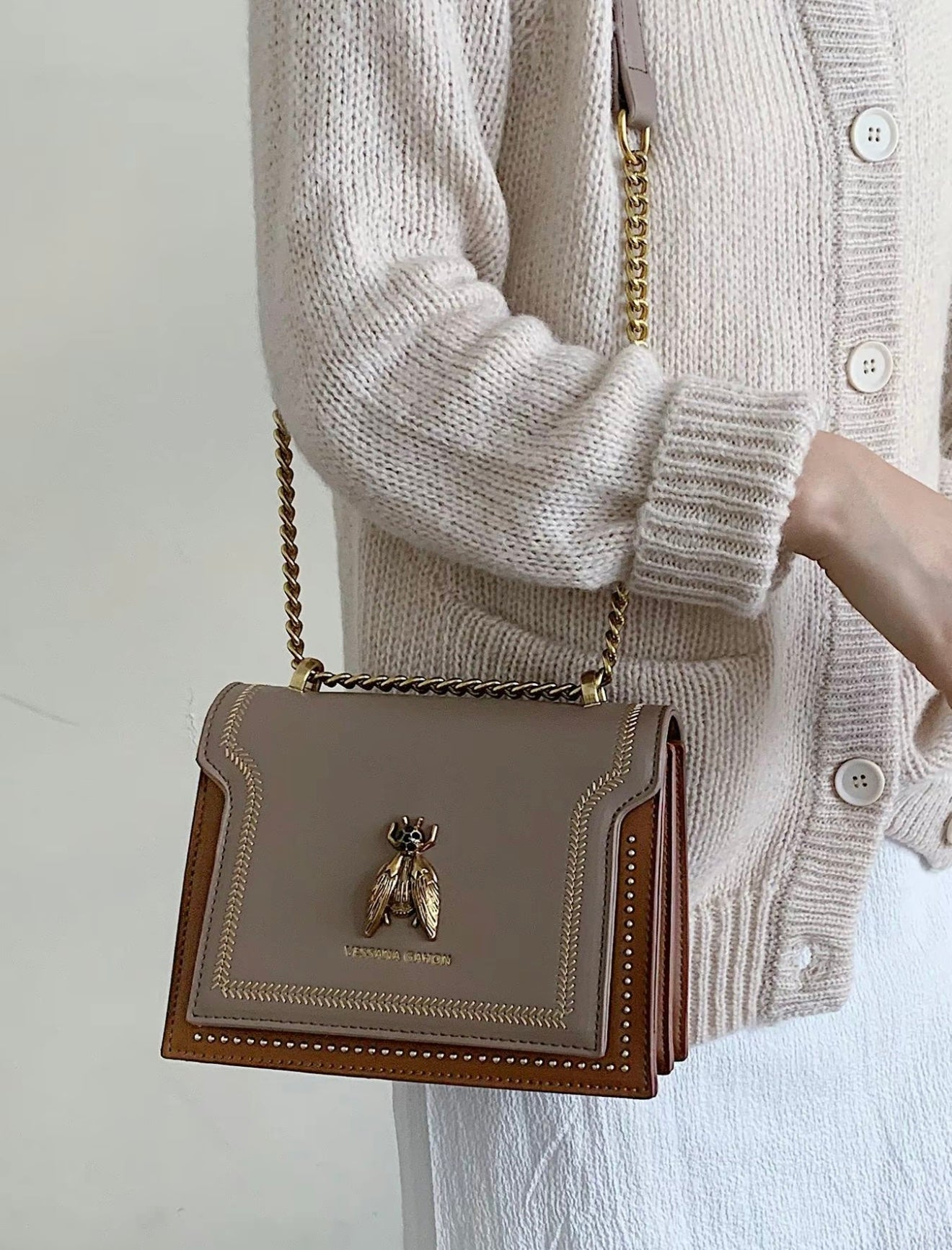 Simone | Luxury Chain Bag