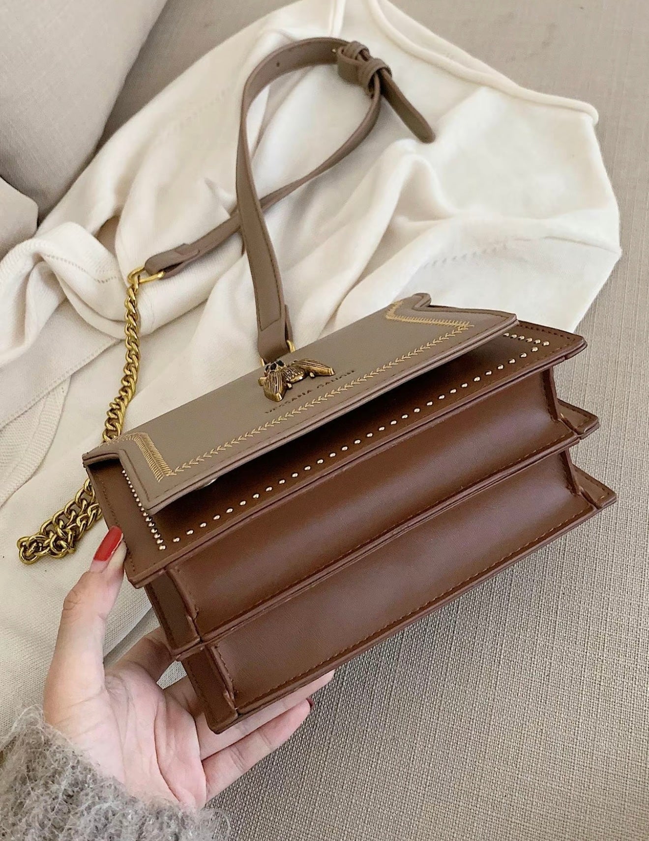 Simone | Luxury Chain Bag