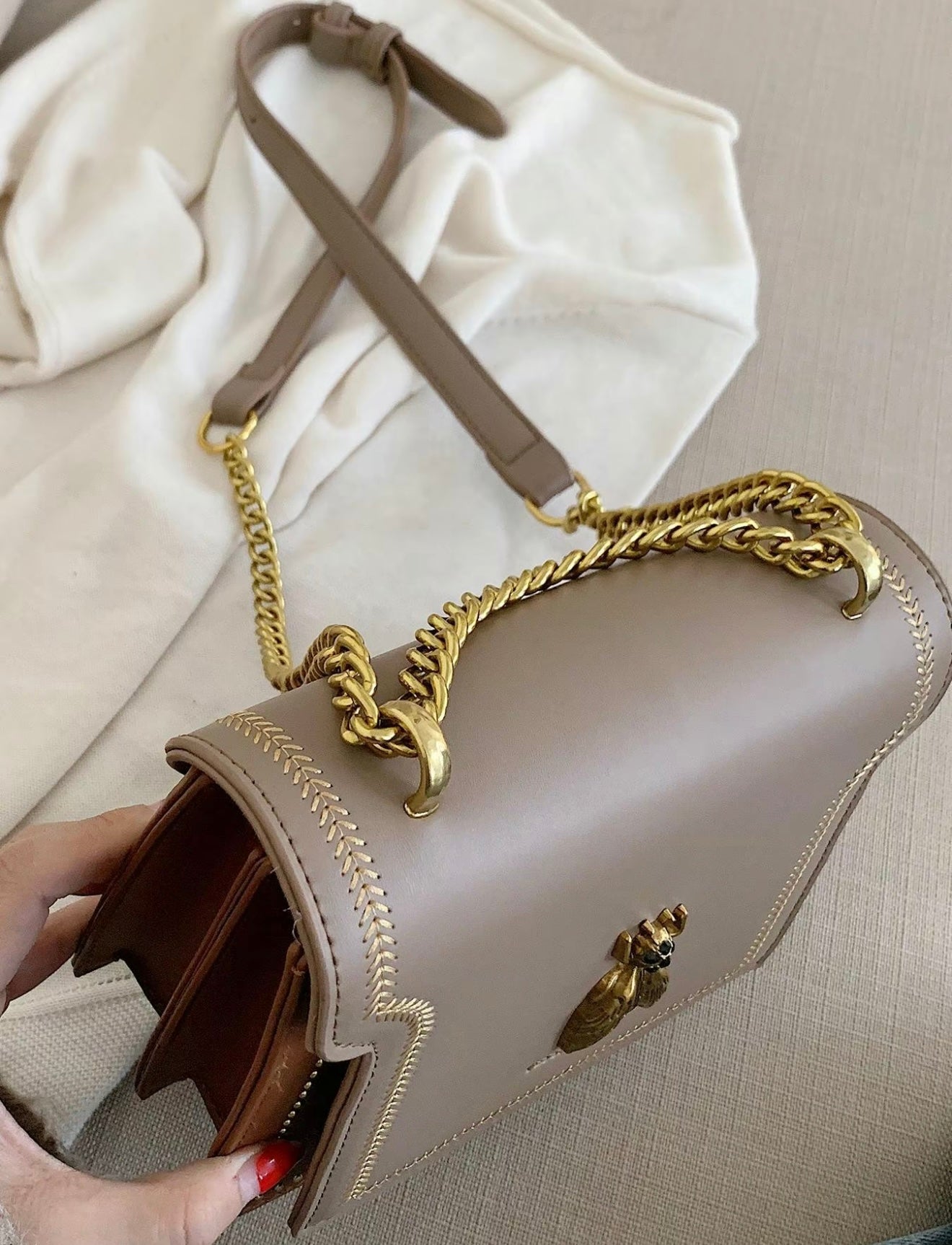 Simone | Luxury Chain Bag