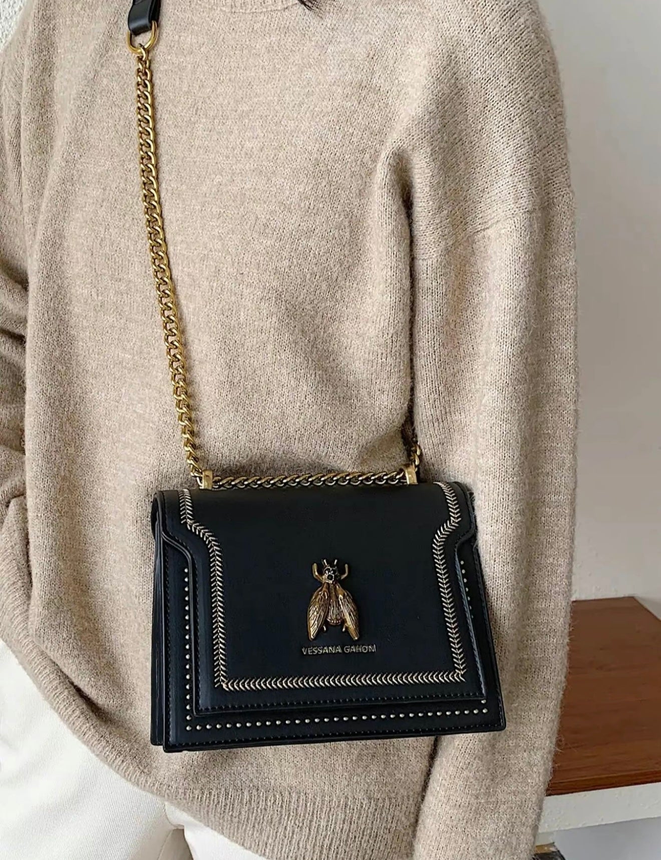 Simone | Luxury Chain Bag