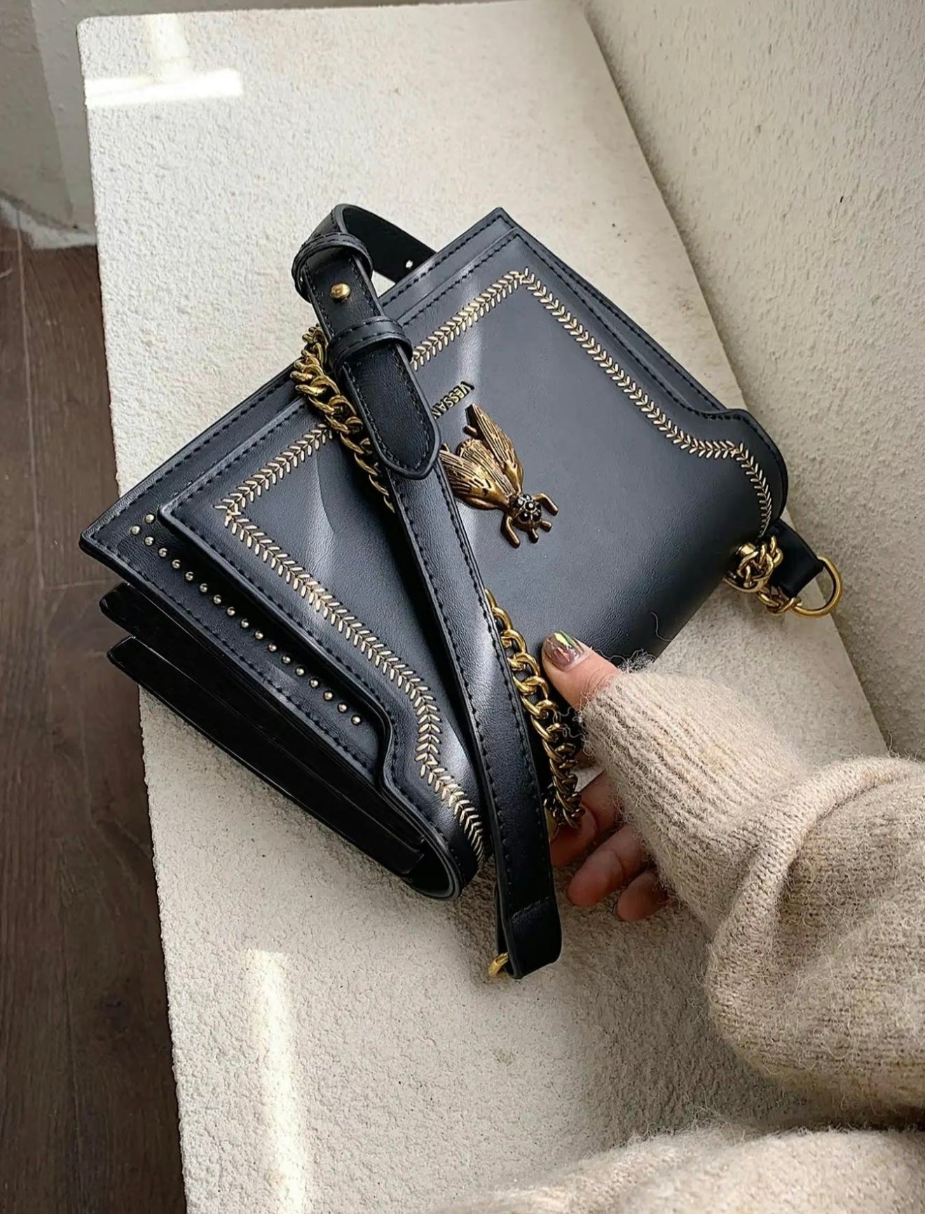 Simone | Luxury Chain Bag