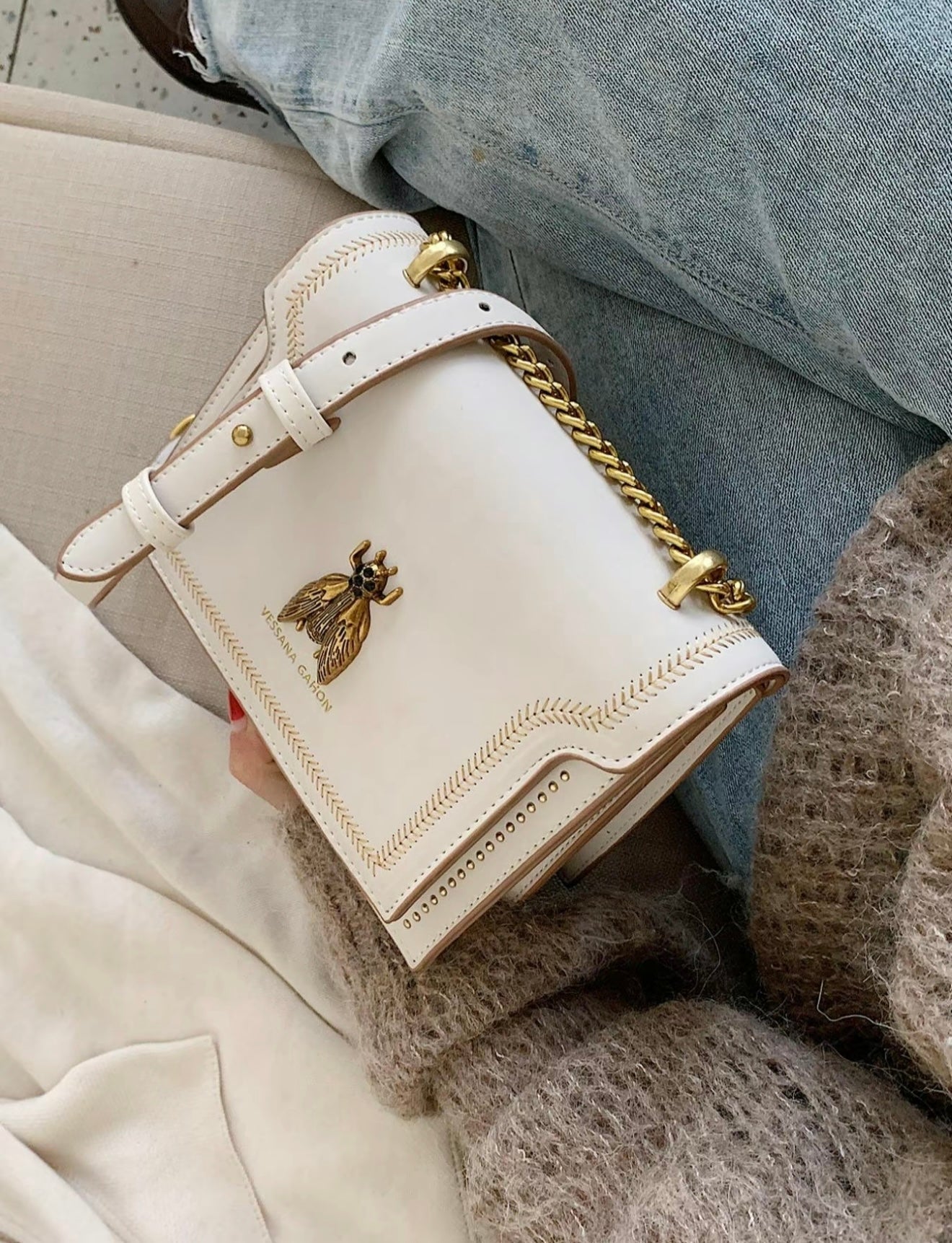 Simone | Luxury Chain Bag