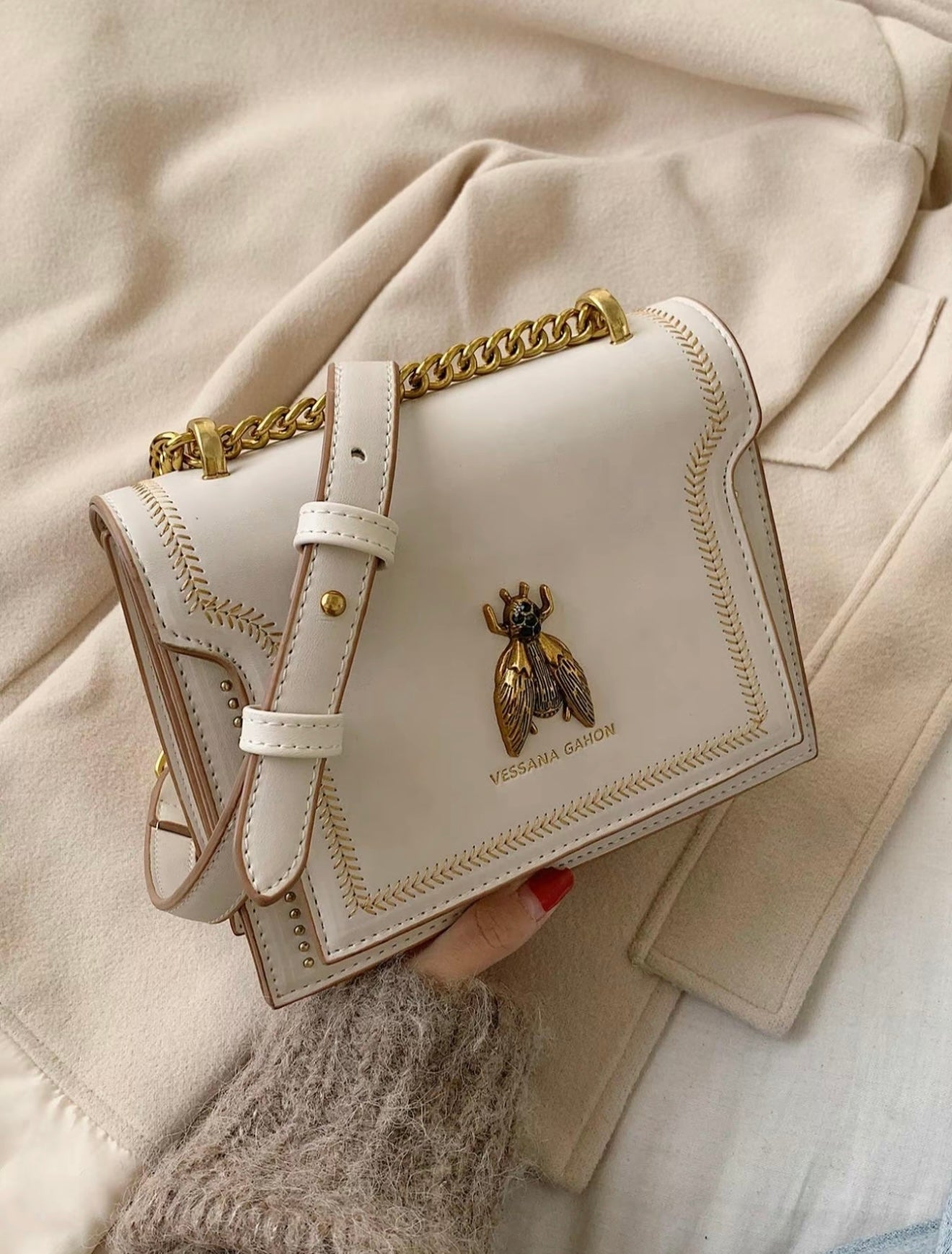 Simone | Luxury Chain Bag