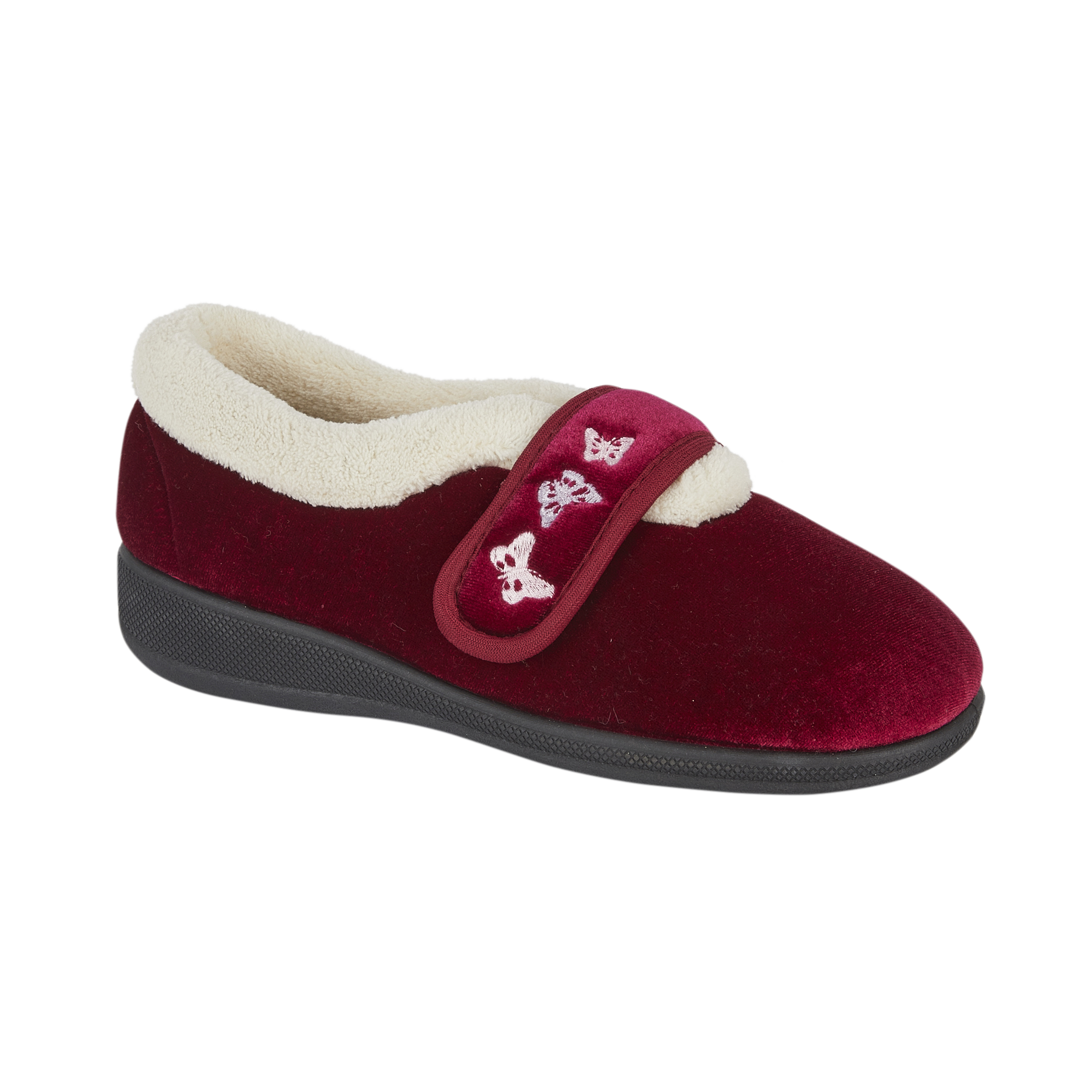 Elodie | Wide Fit Strap Slippers