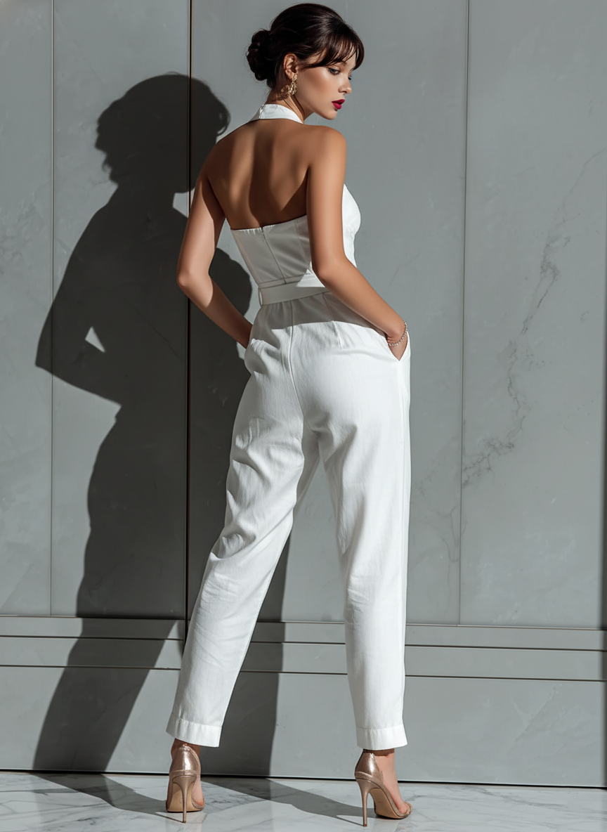 Laura | Ivory Cotton Linen Blend