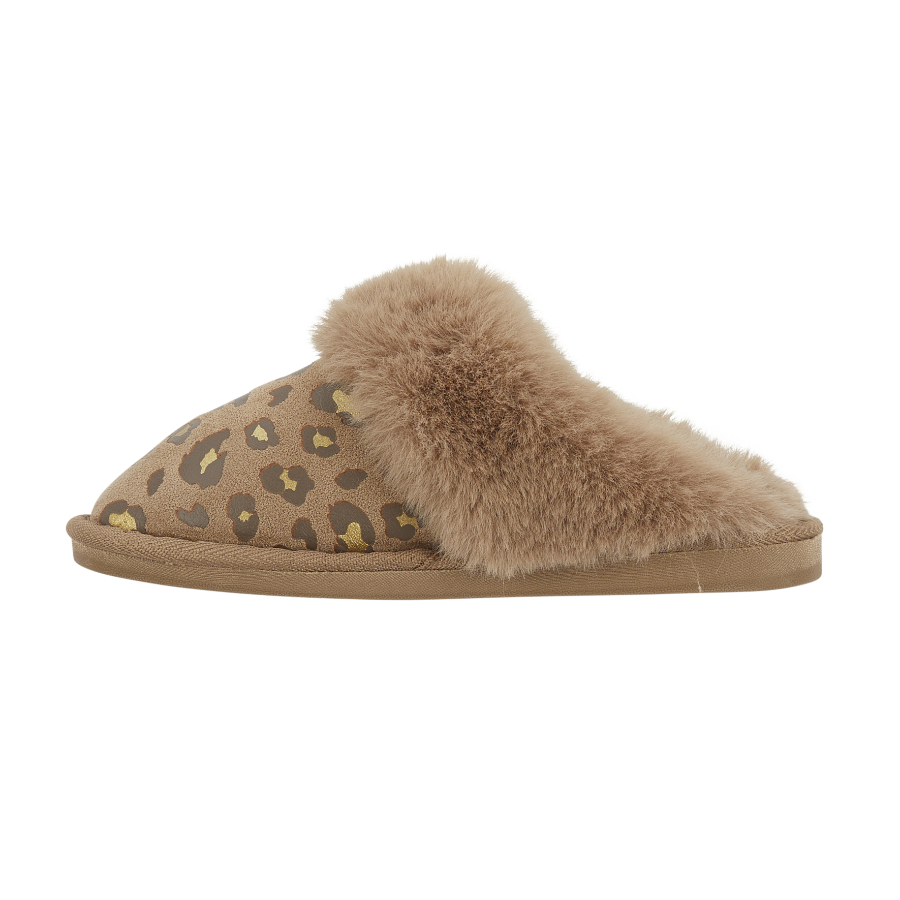 Indigo | Leopard Mule Slipper