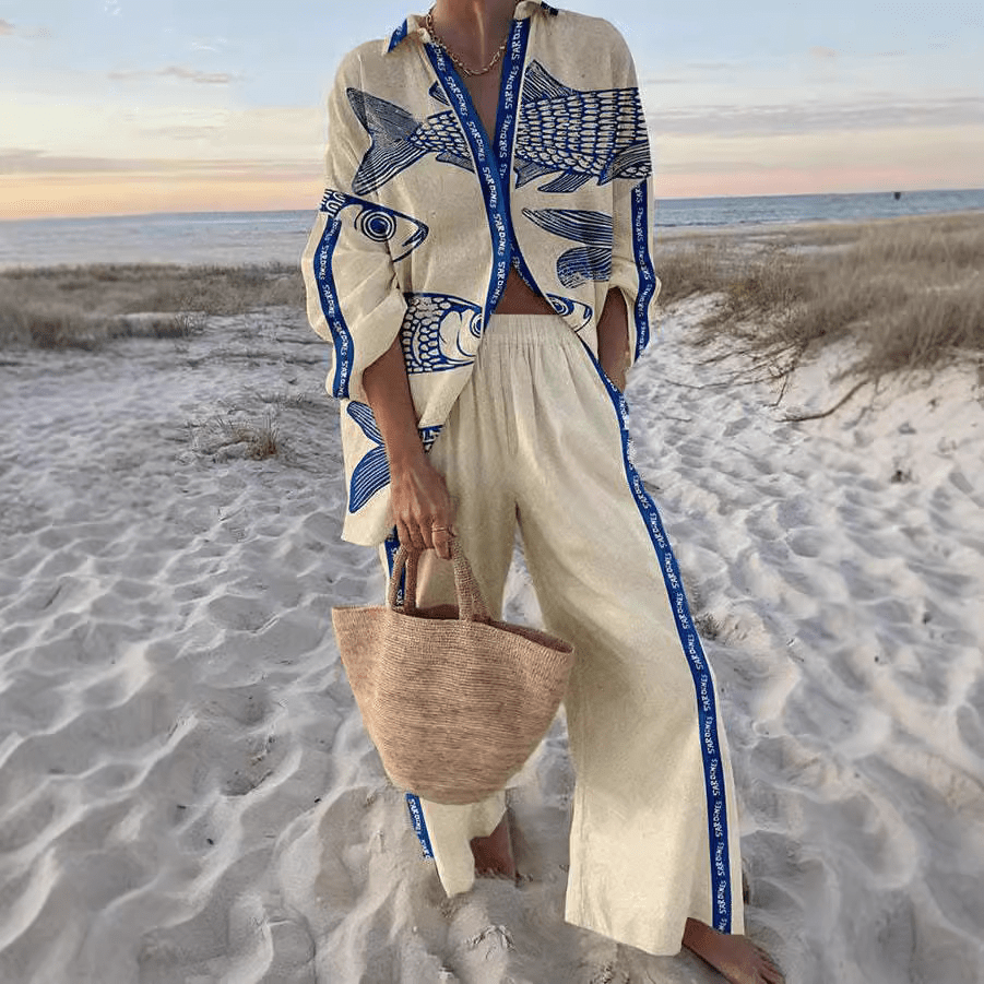 Ivey | Puff-Sleeve Matching Set