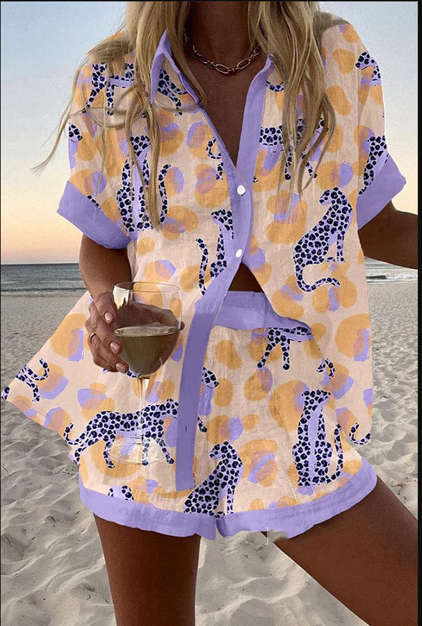 Alianna | V-Neck Relaxed Set