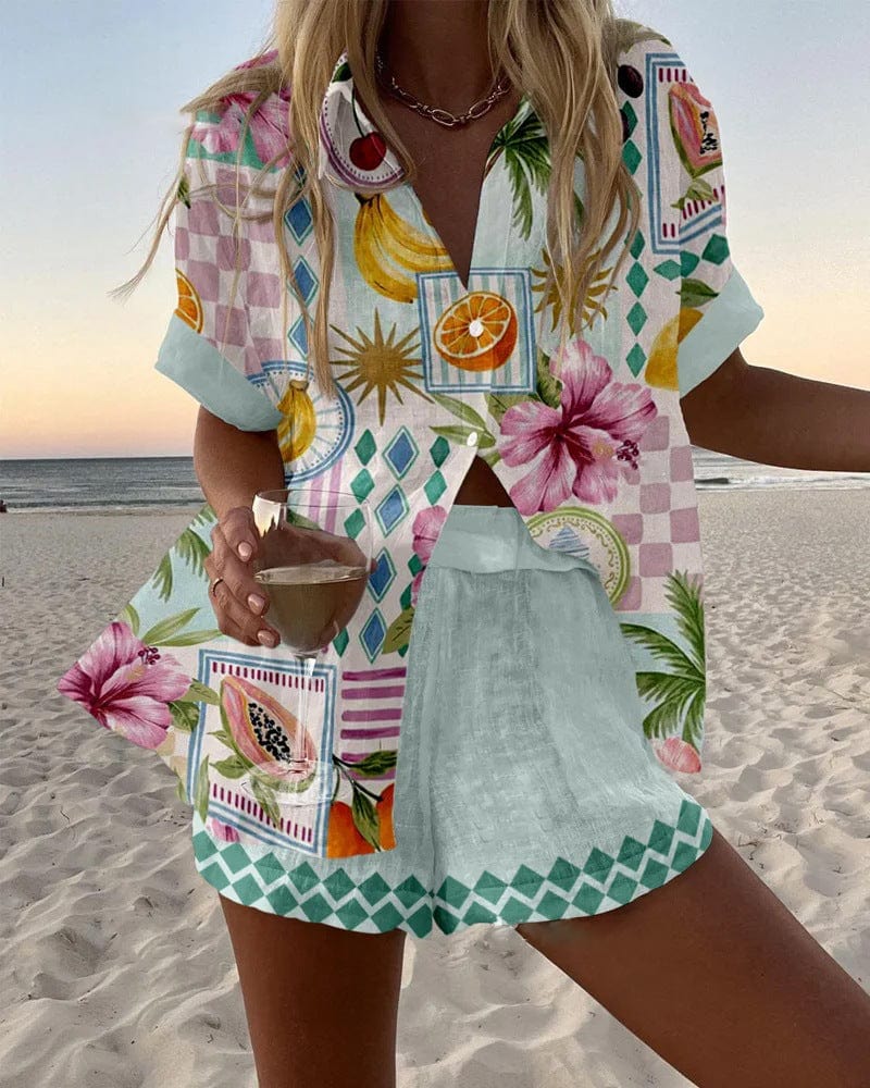Jessie | Wrap-Style Coordinated Set