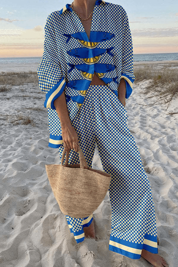 Yareli | Wide-Leg Coordinated Set