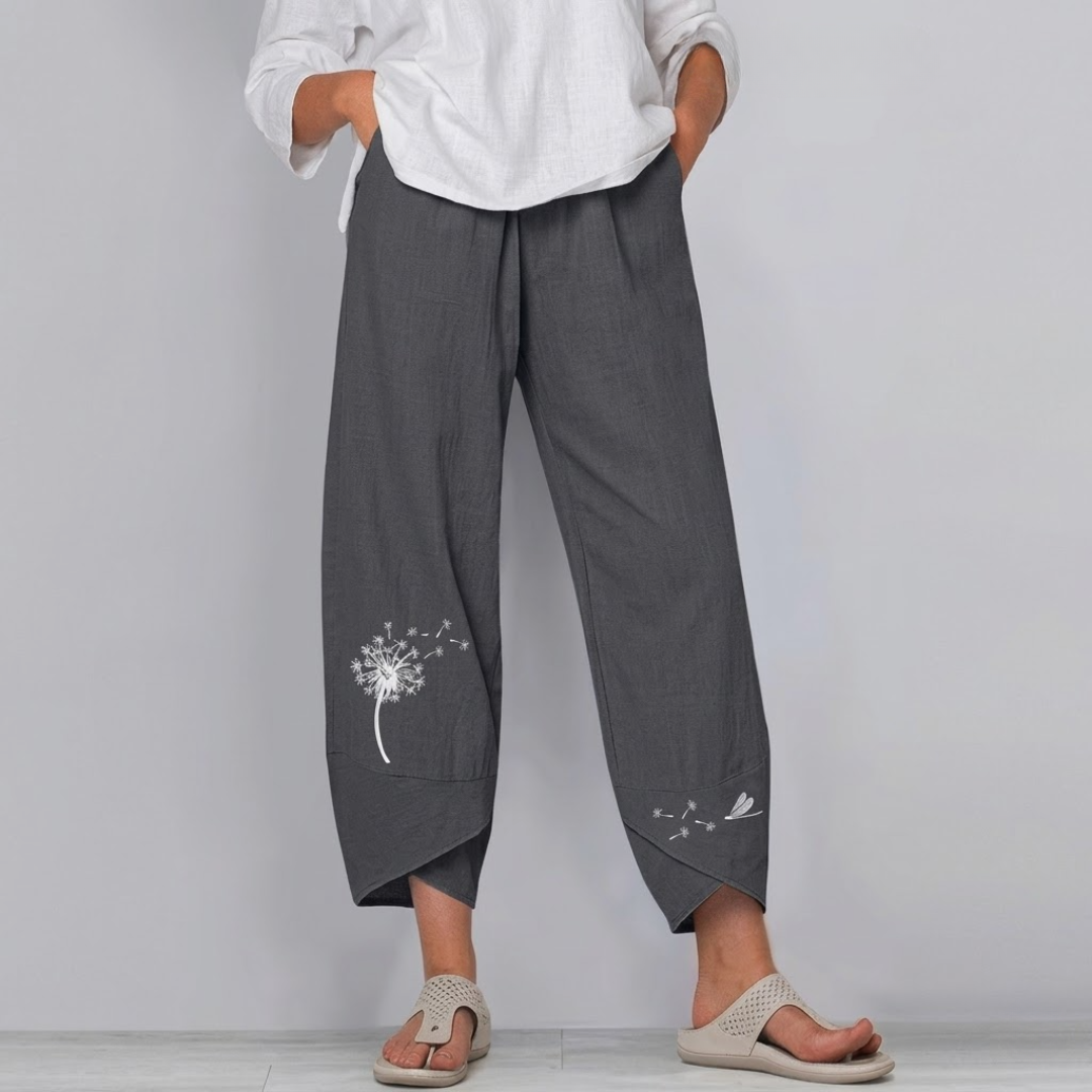 Darla | High Waist Wide Leg Trousers