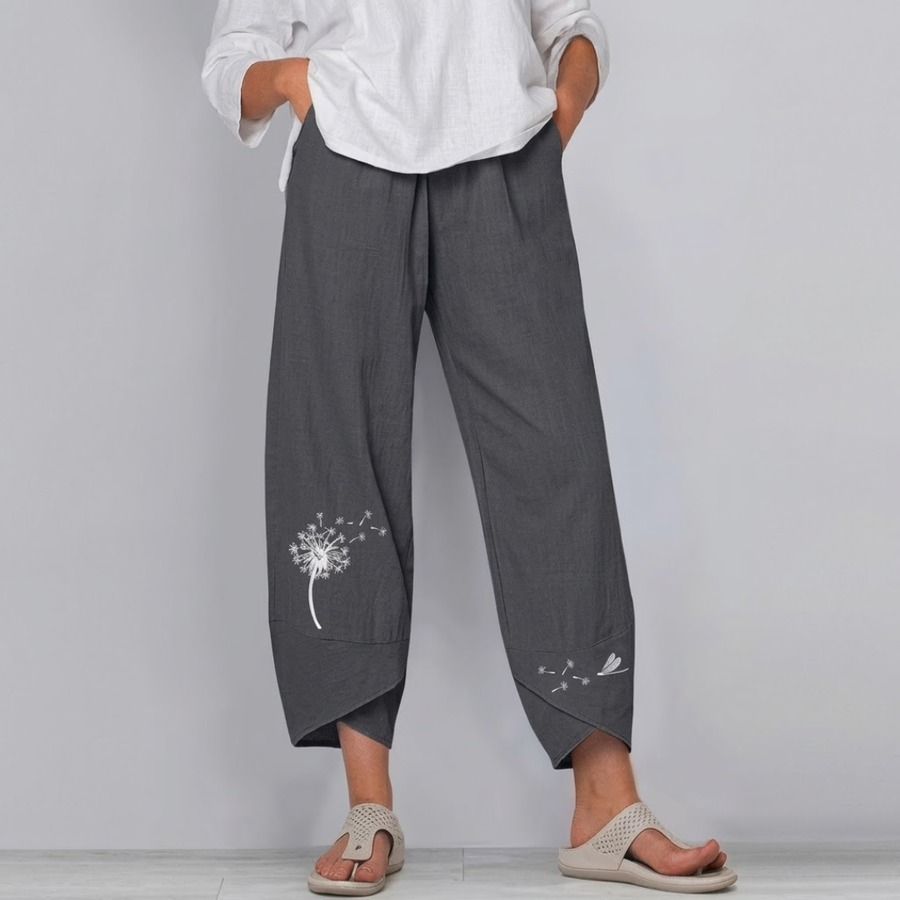 Darla | High Waist Wide Leg Trousers