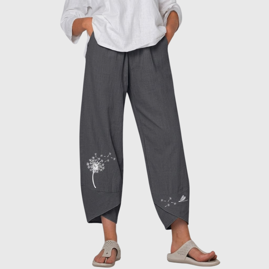 Darla | High Waist Wide Leg Trousers