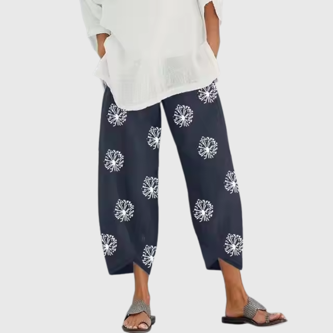 Raquel | High Waist Wide Leg Trousers