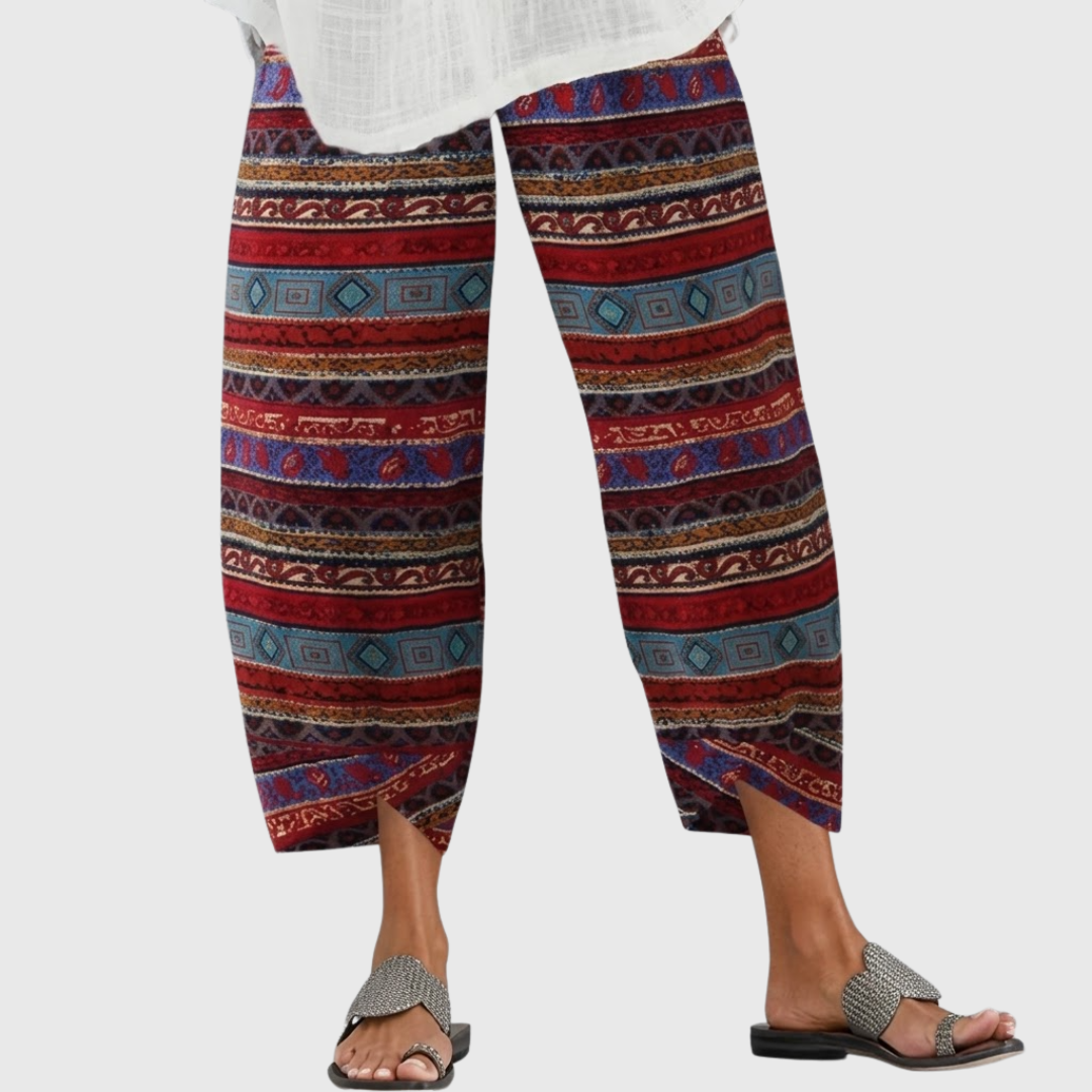 Maribel | High Waist Wide Leg Trousers