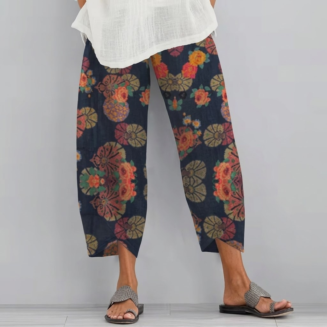 Noemi | High Waist Wide Leg Trousers