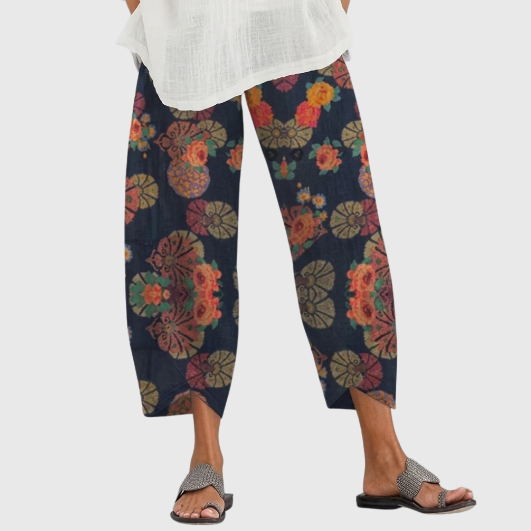 Noemi | High Waist Wide Leg Trousers